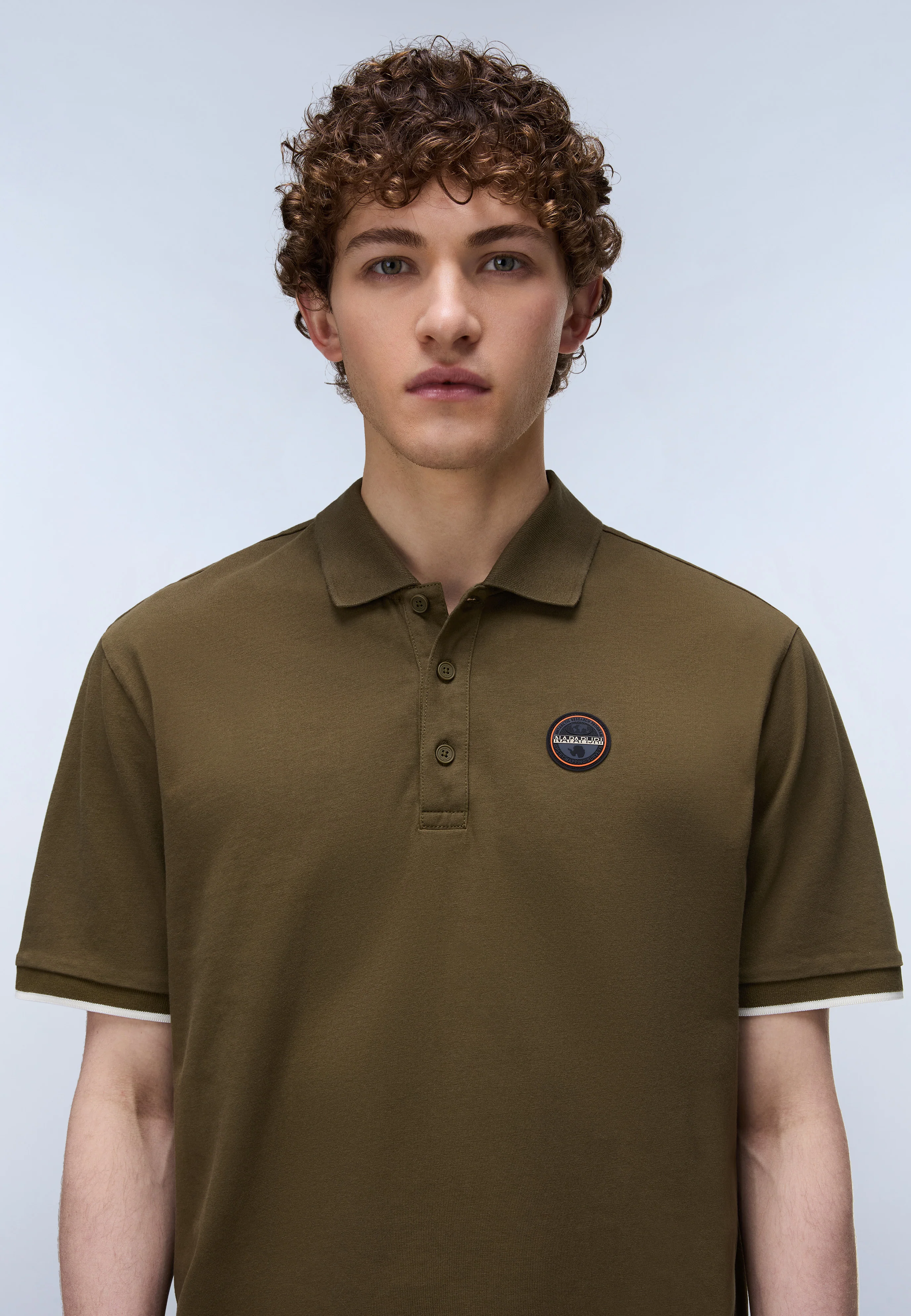 Badge Short Sleeve Polo - Image 2