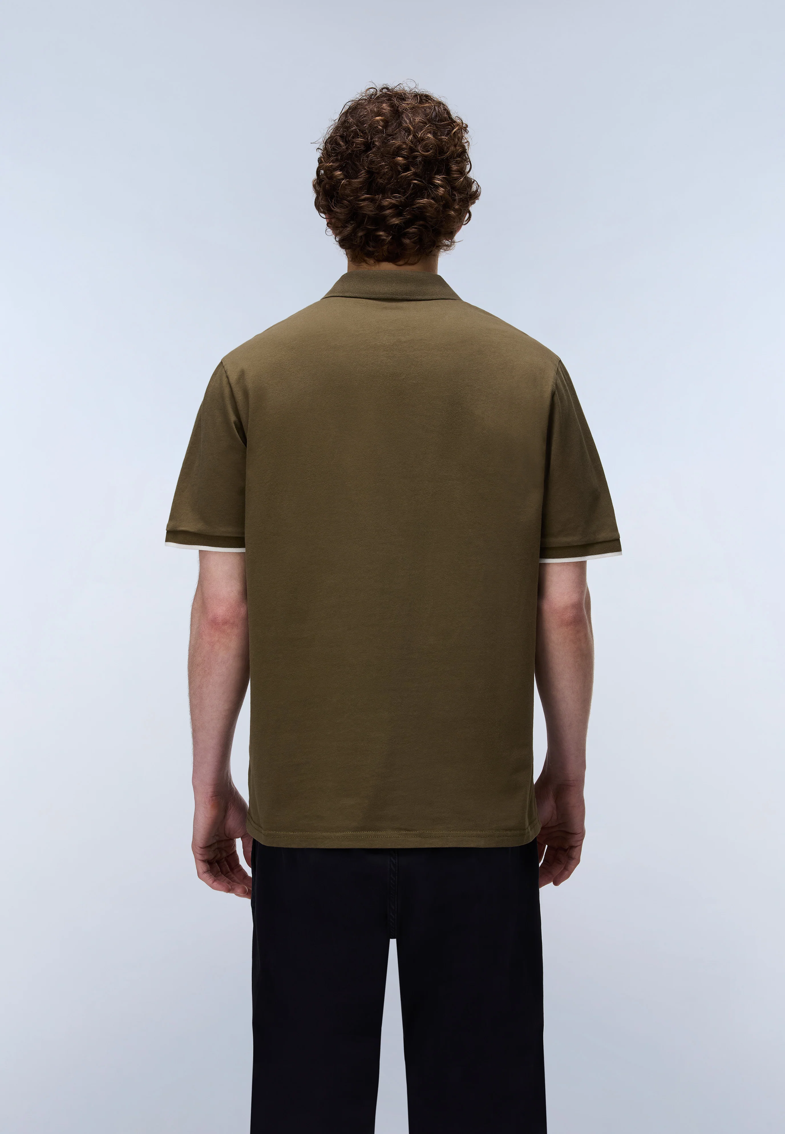 Badge Short Sleeve Polo - Image 4