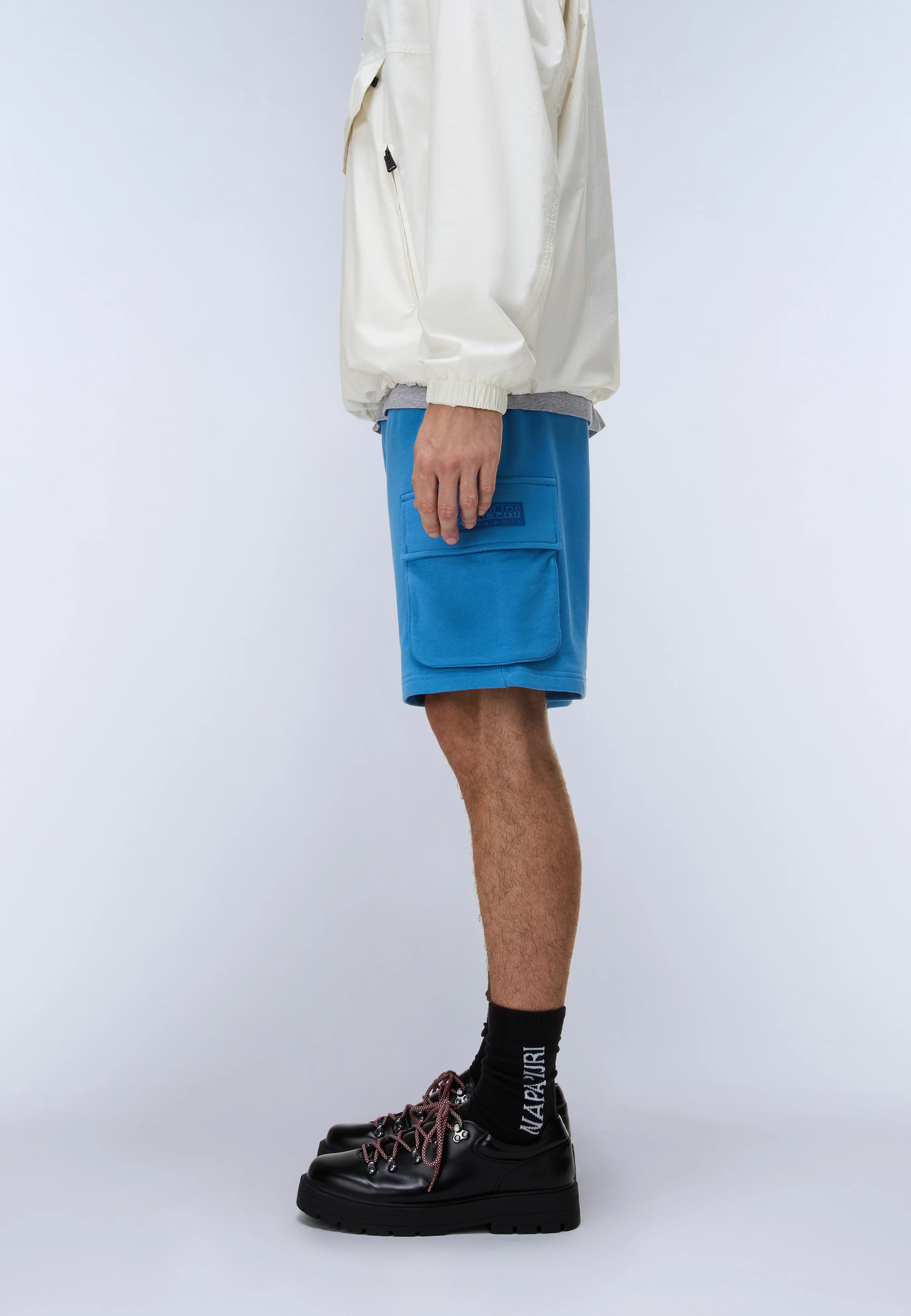 Box Logo Cargo Bermuda Shorts - Image 4