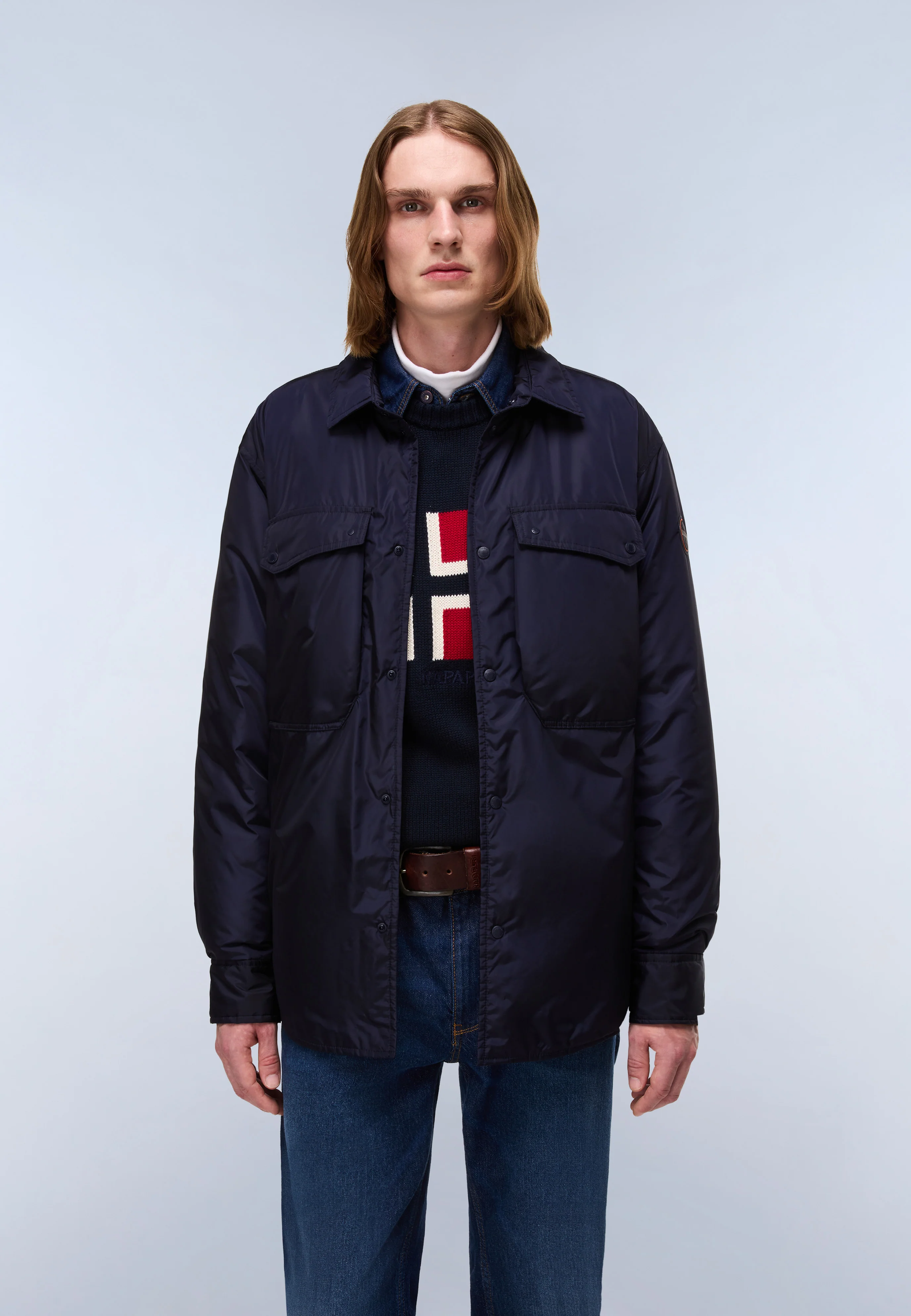 Casies Long Sleeve Overshirt - Image 4