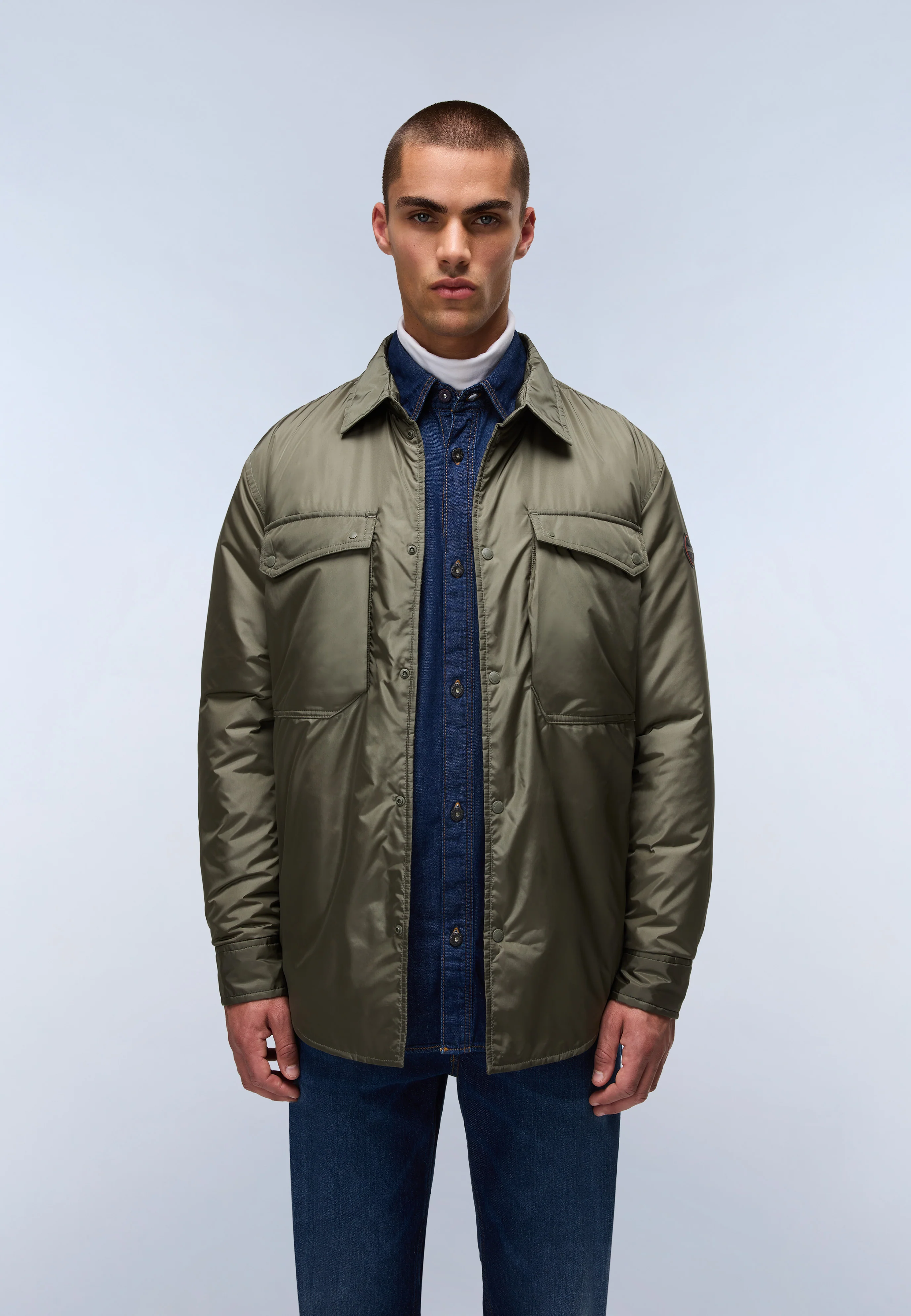 Casies Long Sleeve Overshirt - Image 4