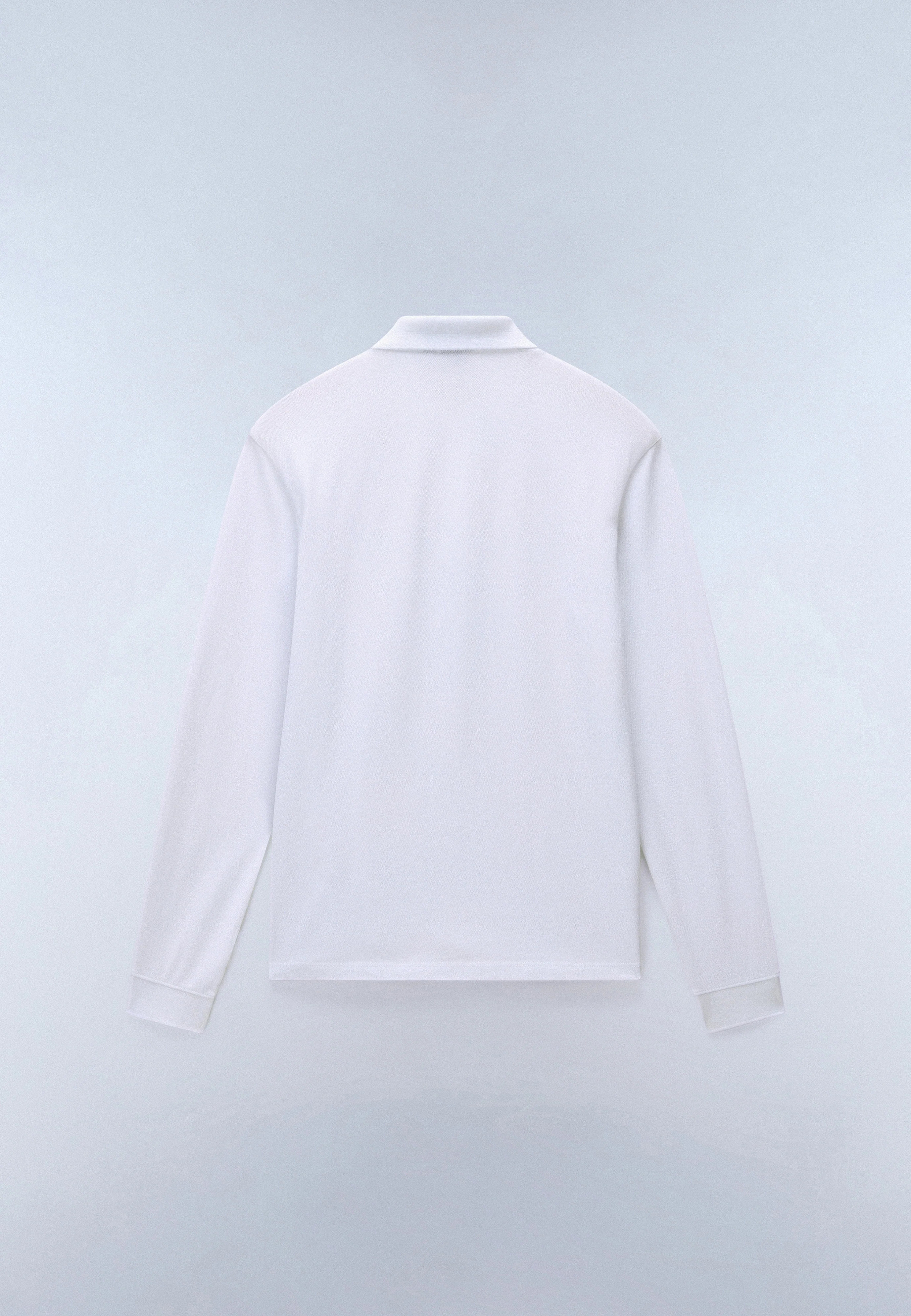 Ealis Piqué Long Sleeve Polo Shirt - Image 6
