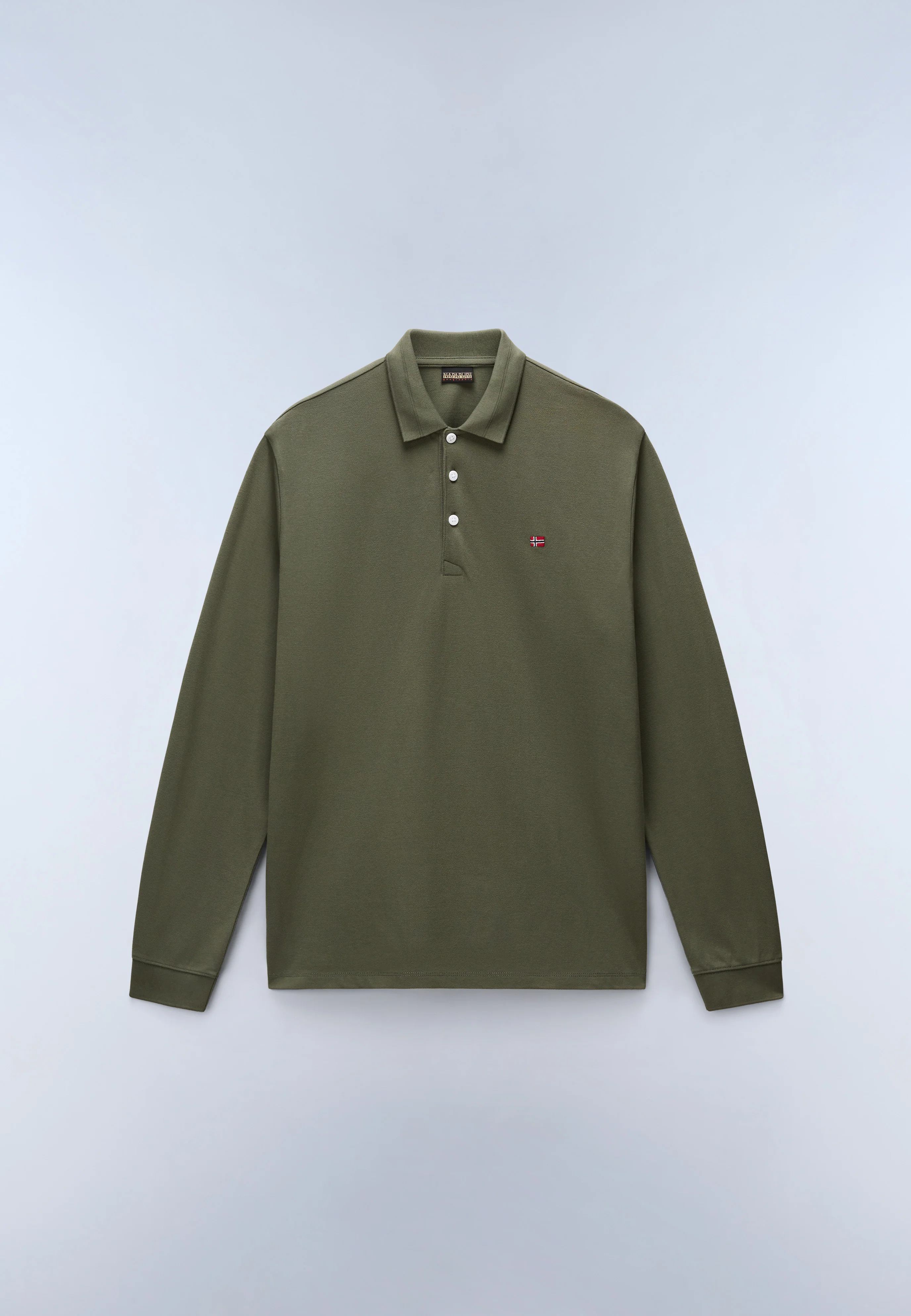Ealis Piqué Long Sleeve Polo Shirt