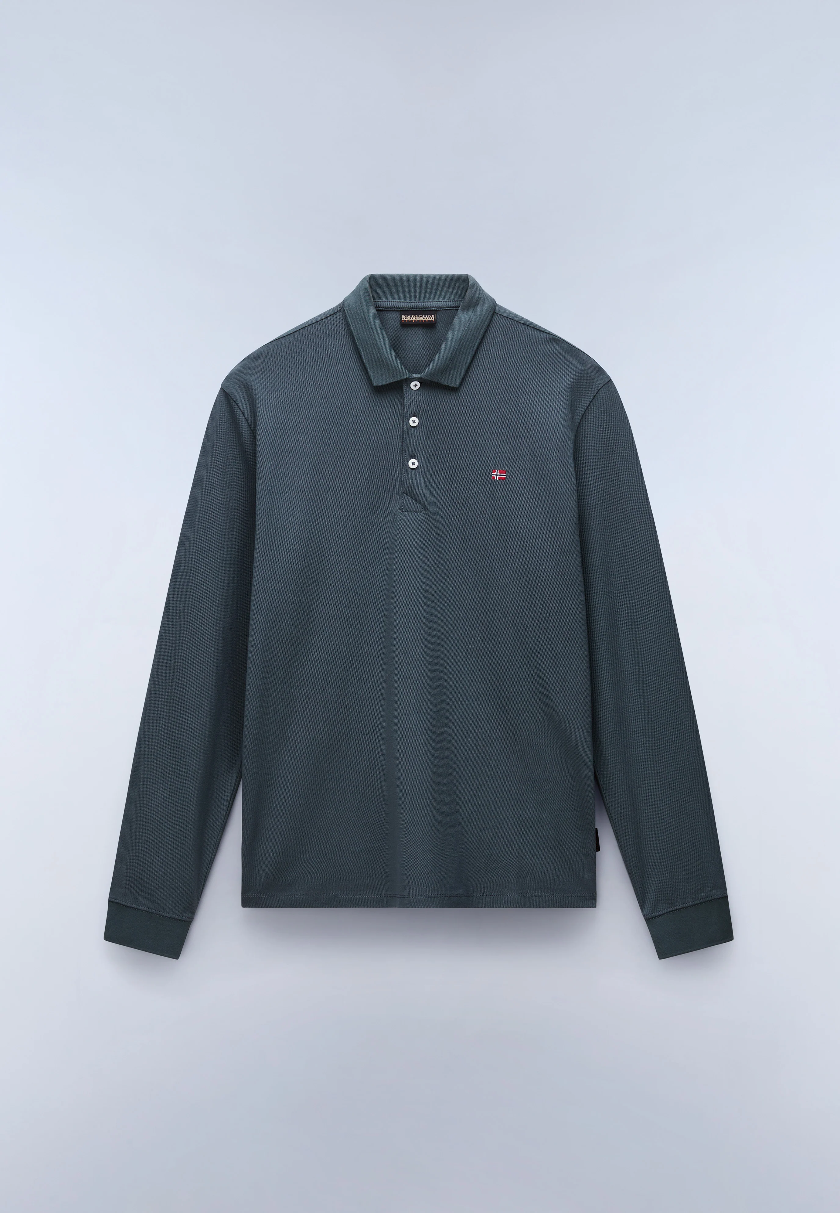Ealis Piqué Long Sleeve Polo Shirt