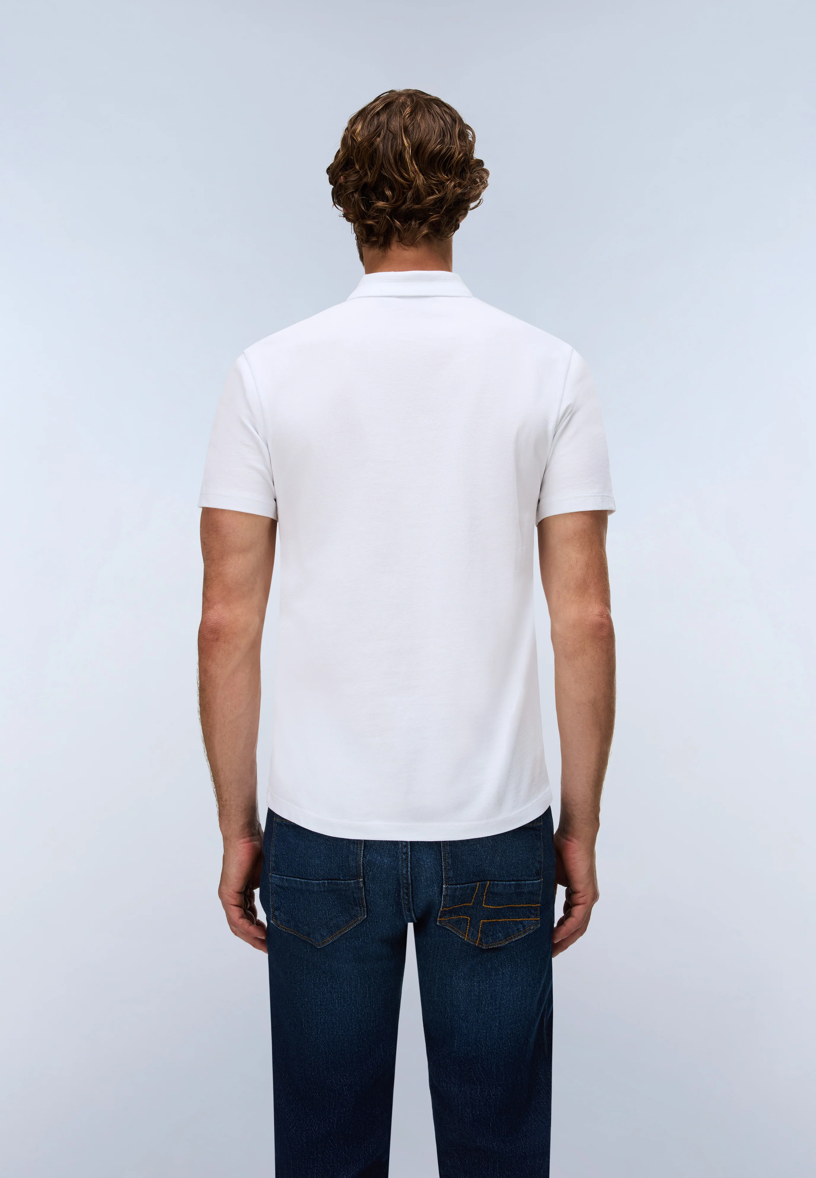 Ealis Piqué Short Sleeve Polo Shirt - Image 3