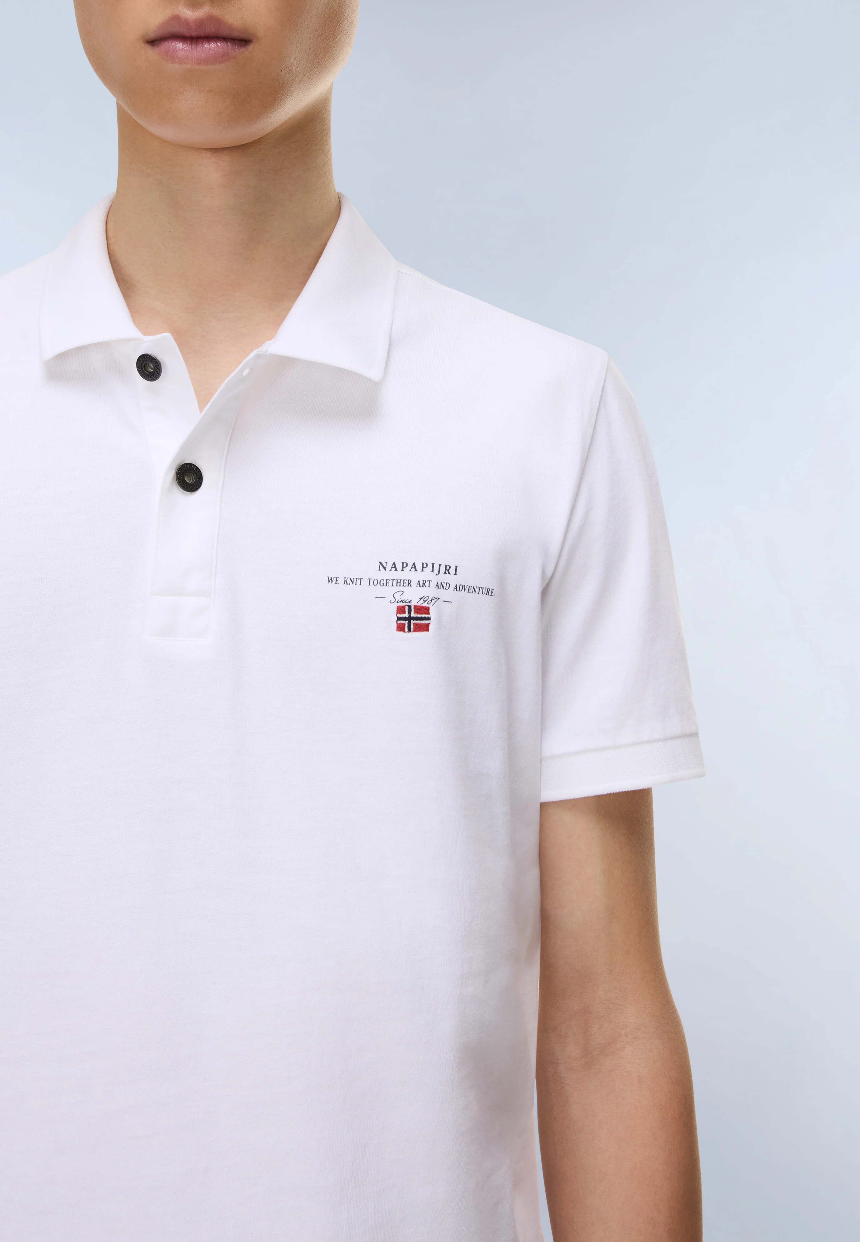 Elbas Short Sleeve Pique Polo Shirt - Image 4