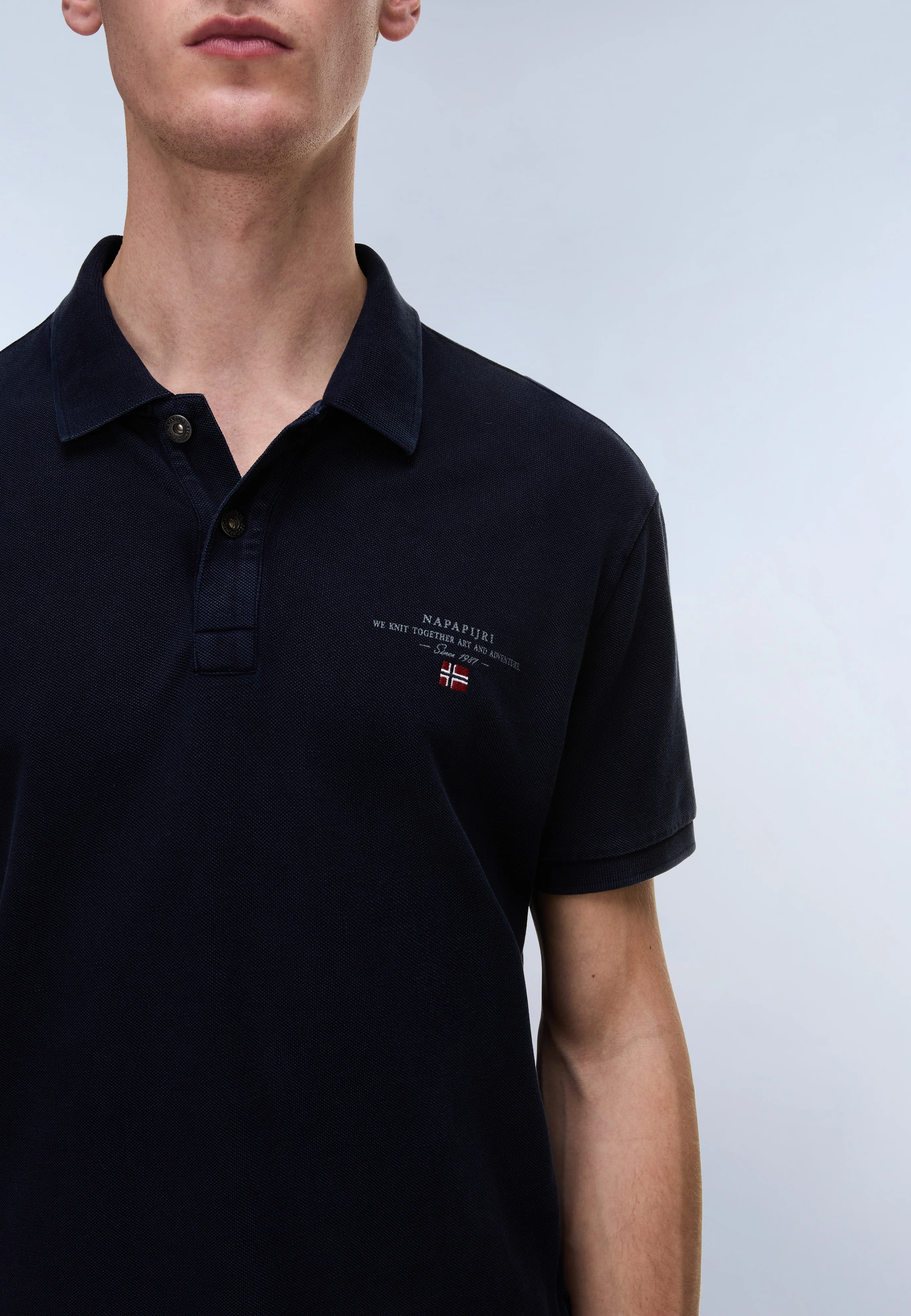 Elbas Short Sleeve Pique Polo Shirt - Image 4