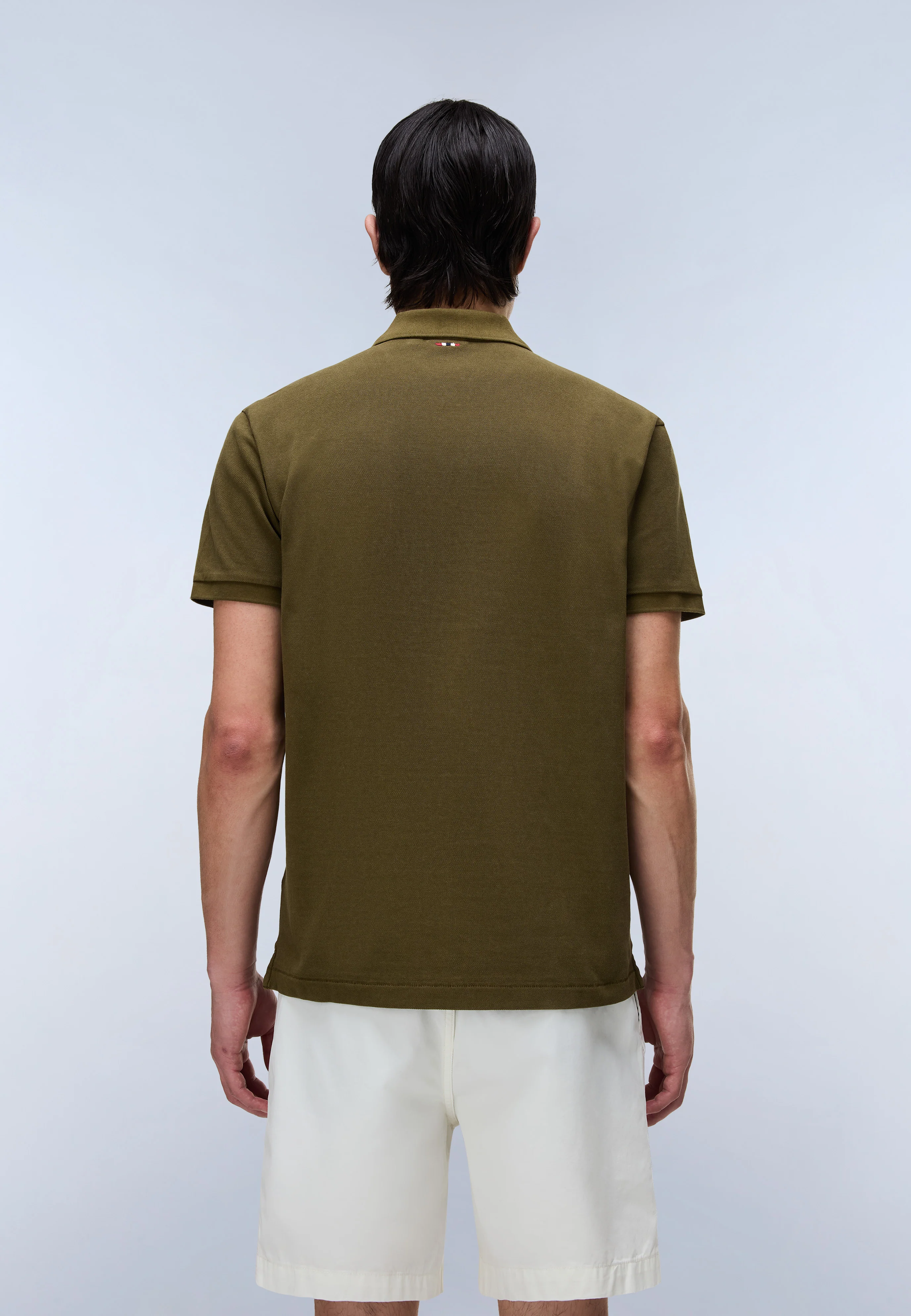 Elbas Short Sleeve Pique Polo Shirt - Image 3