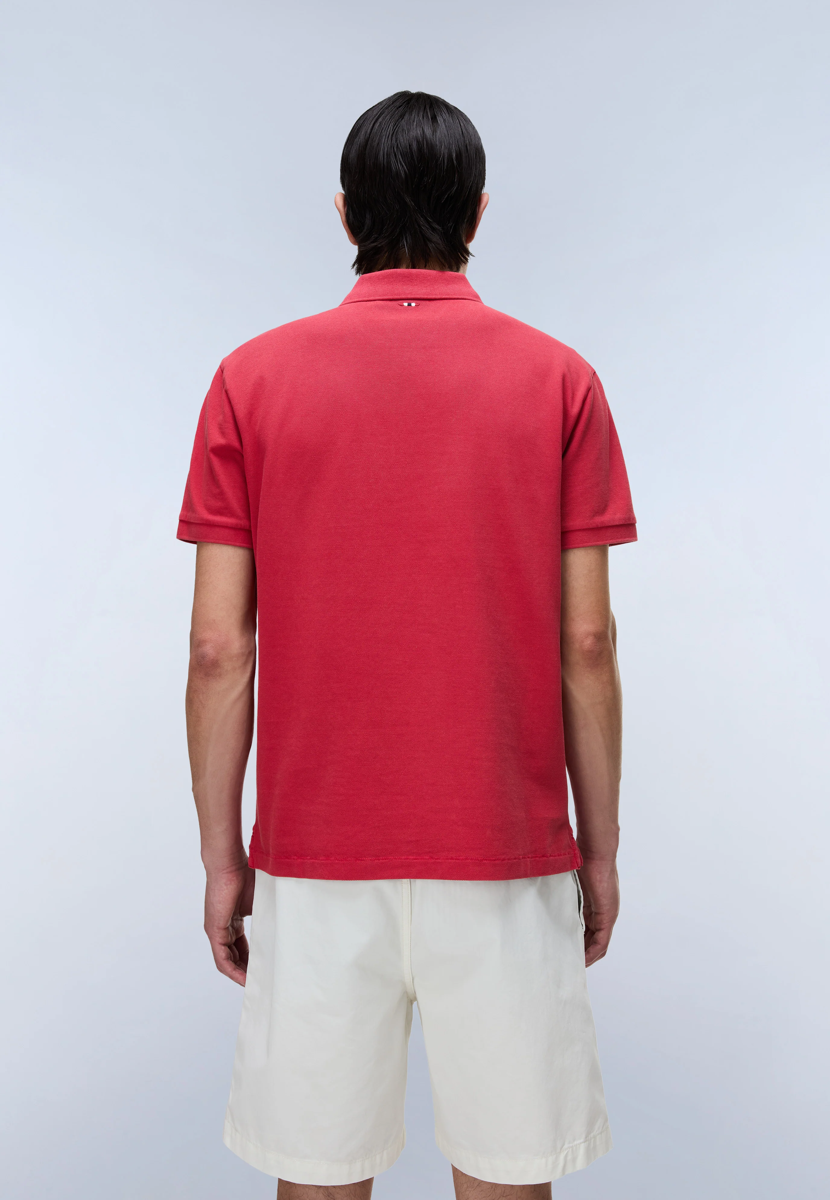 Elbas Short Sleeve Pique Polo Shirt - Image 3