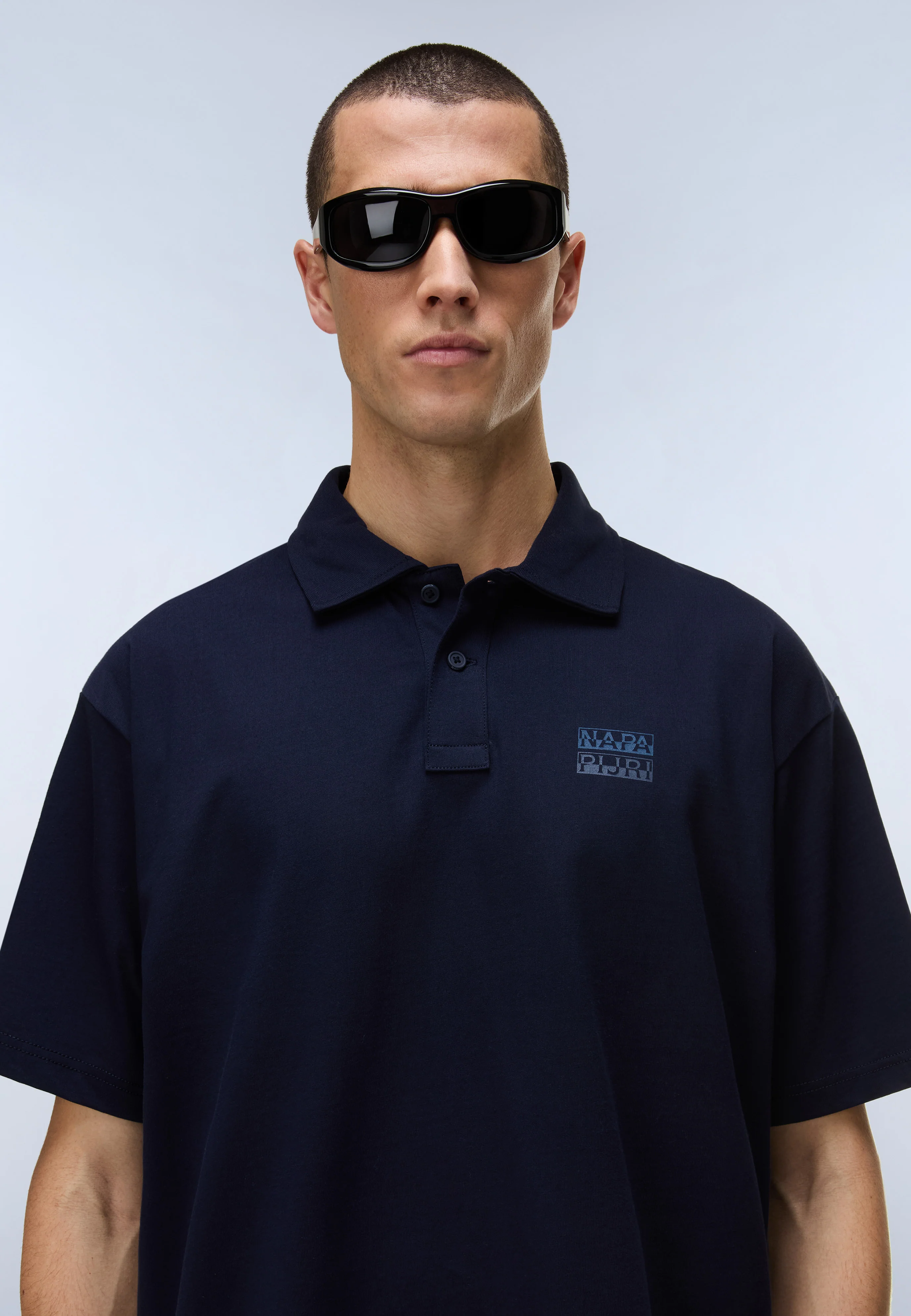 Elevated Logo Jersey Short Sleeve Polo Shirt - Image 2