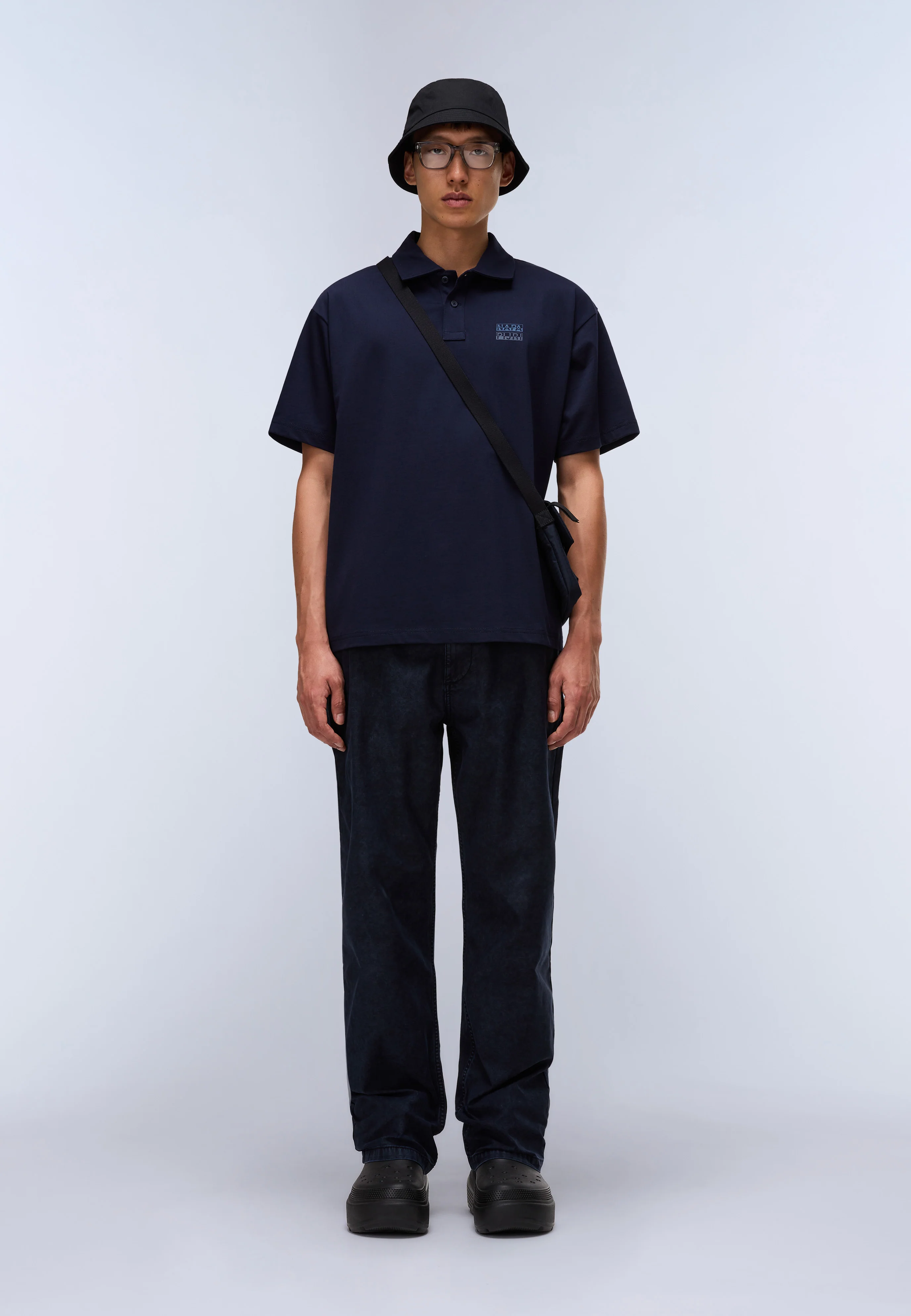 Elevated Logo Jersey Short Sleeve Polo Shirt - Image 3