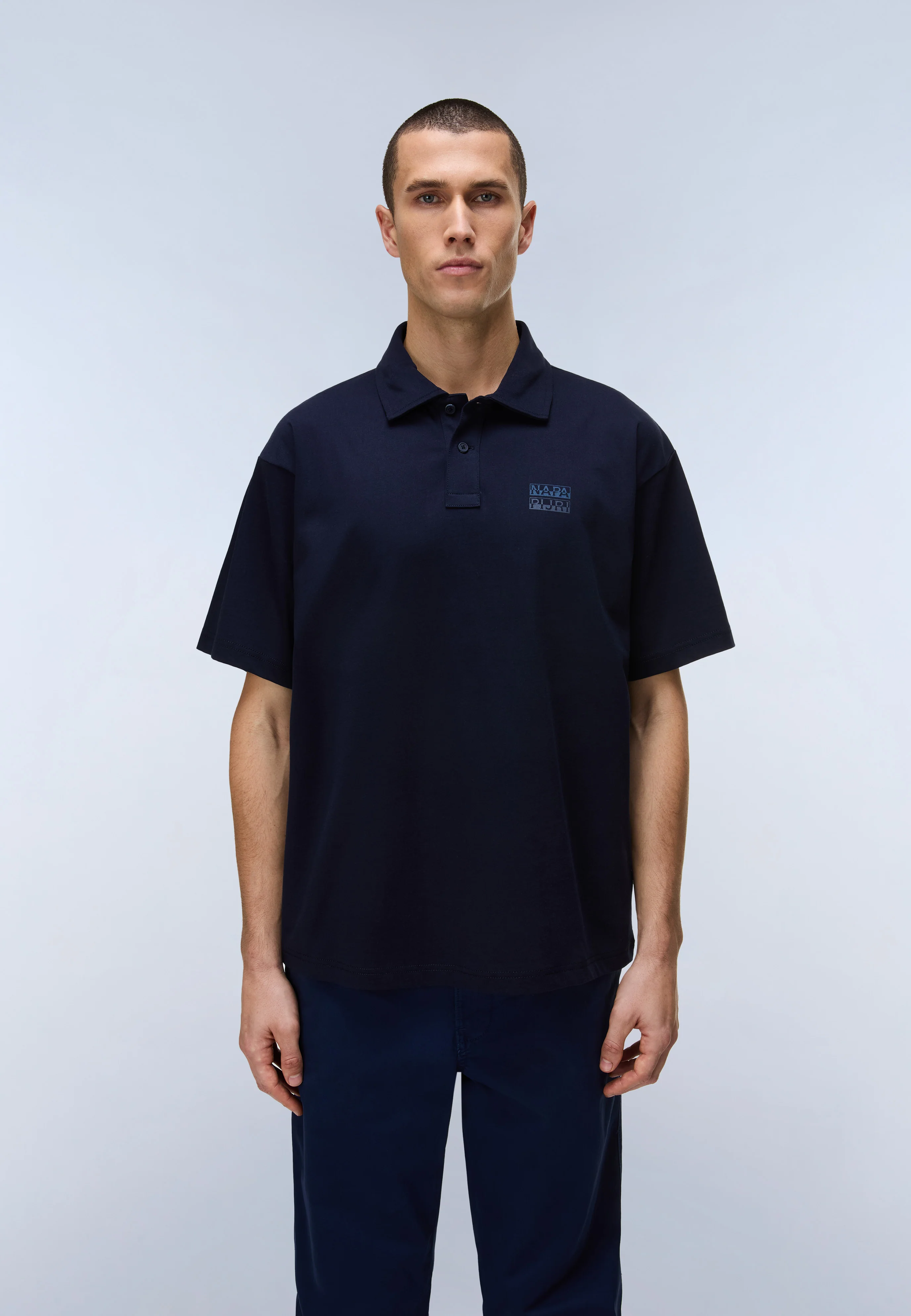 Elevated Logo Jersey Short Sleeve Polo Shirt - Image 4