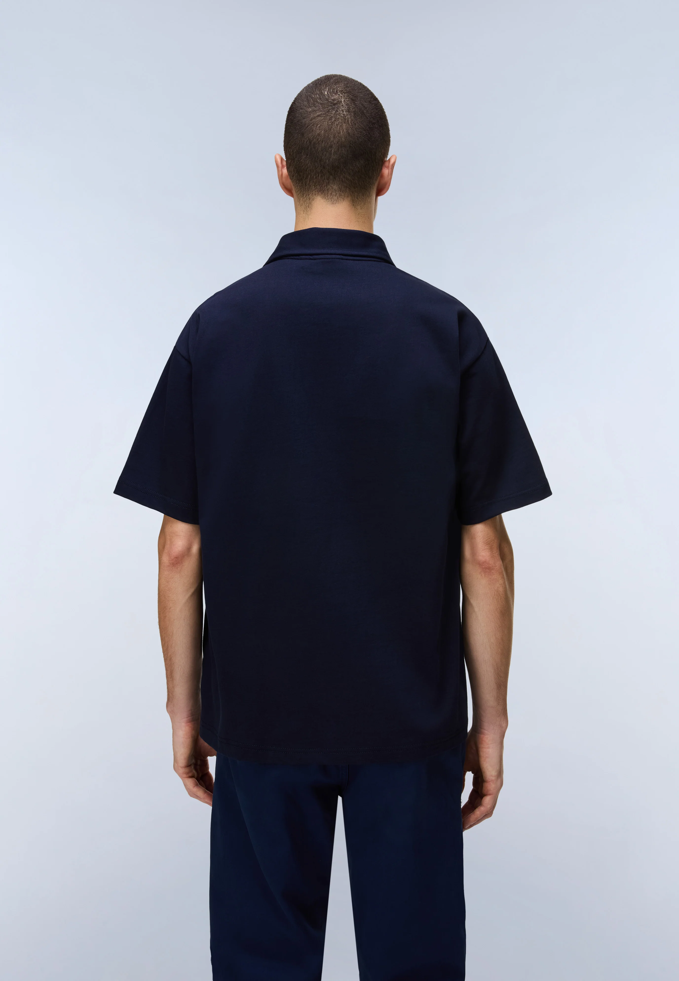 Elevated Logo Jersey Short Sleeve Polo Shirt - Image 5