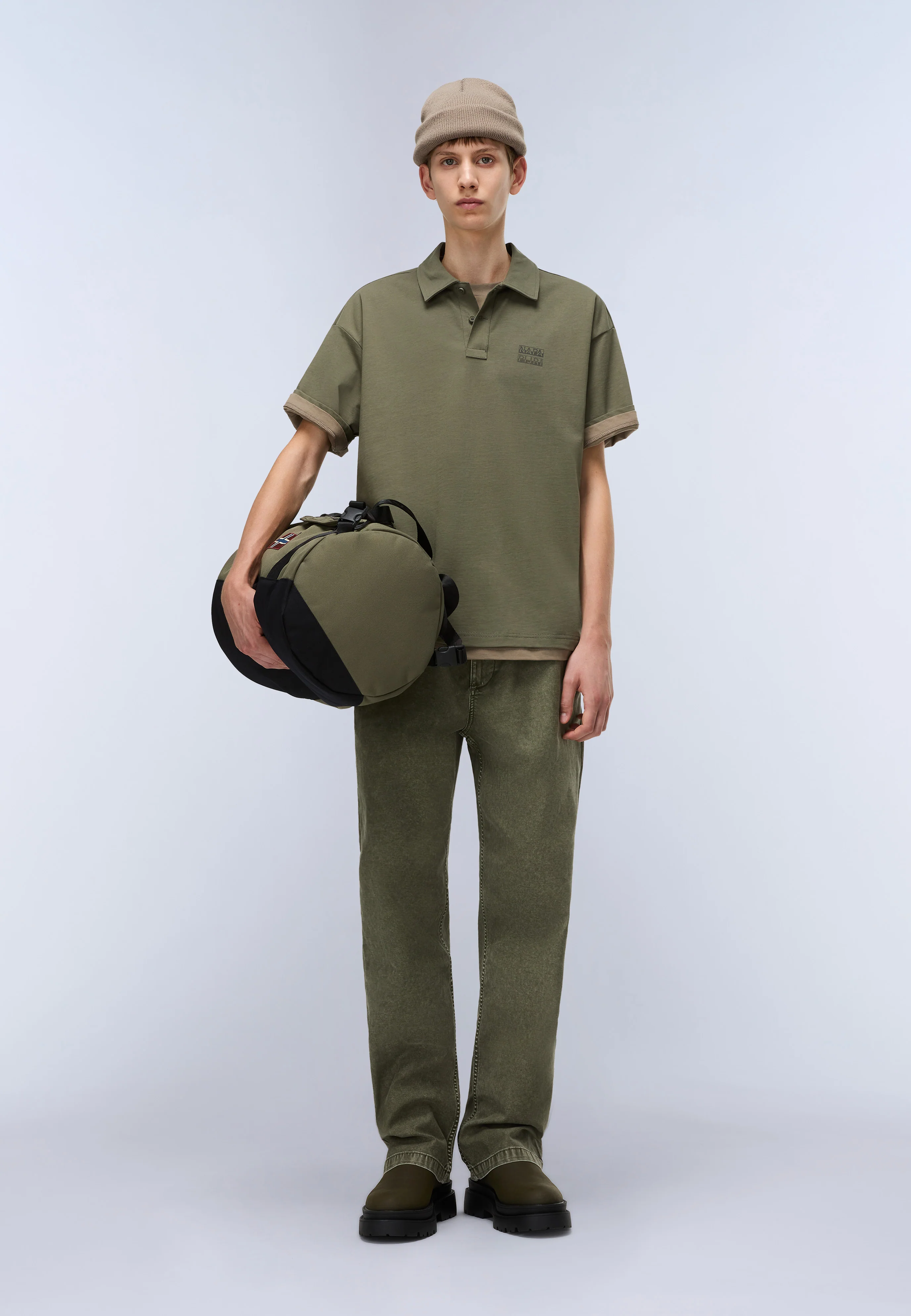 Elevated Logo Jersey Short Sleeve Polo Shirt - Image 3