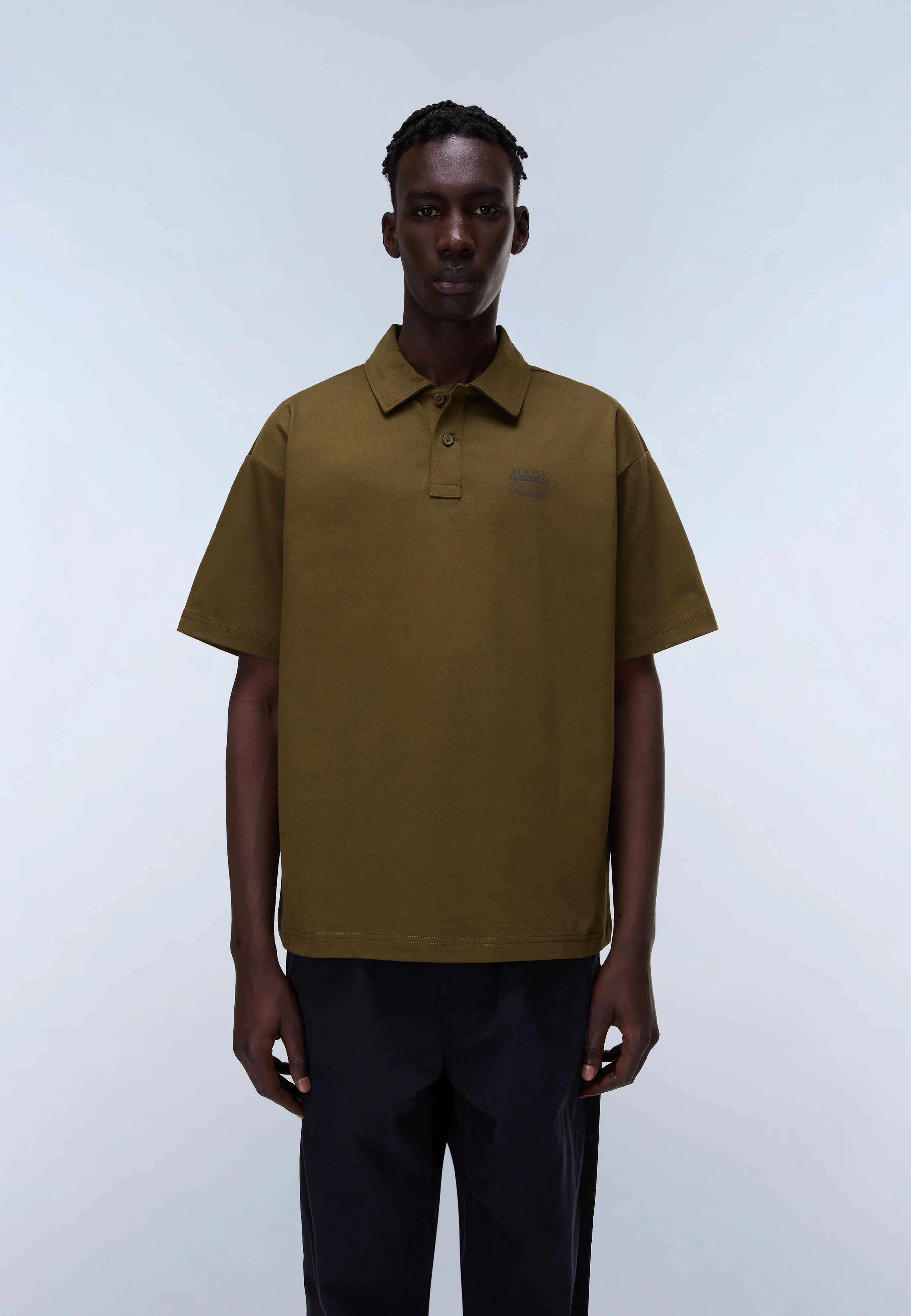 Elevated Logo Jersey Short Sleeve Polo Shirt - Image 3
