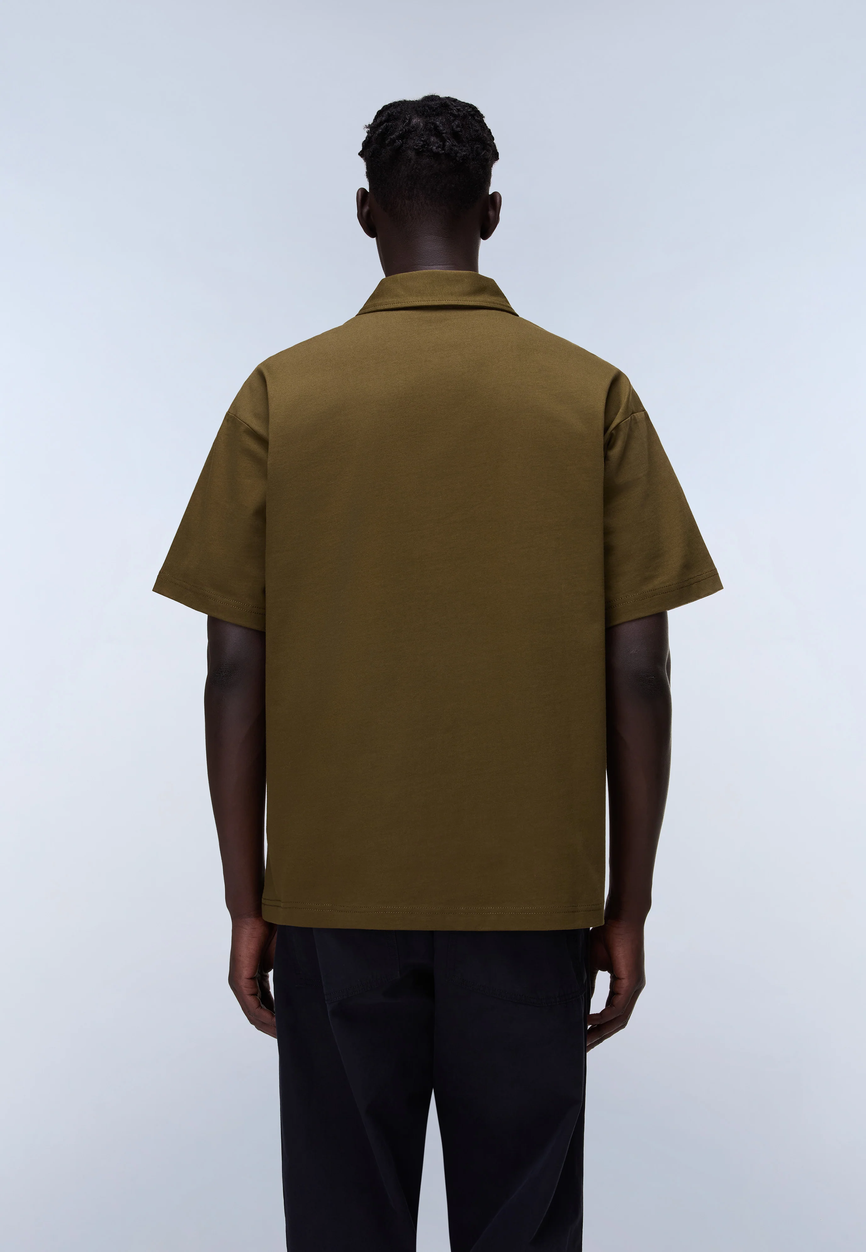 Elevated Logo Jersey Short Sleeve Polo Shirt - Image 4