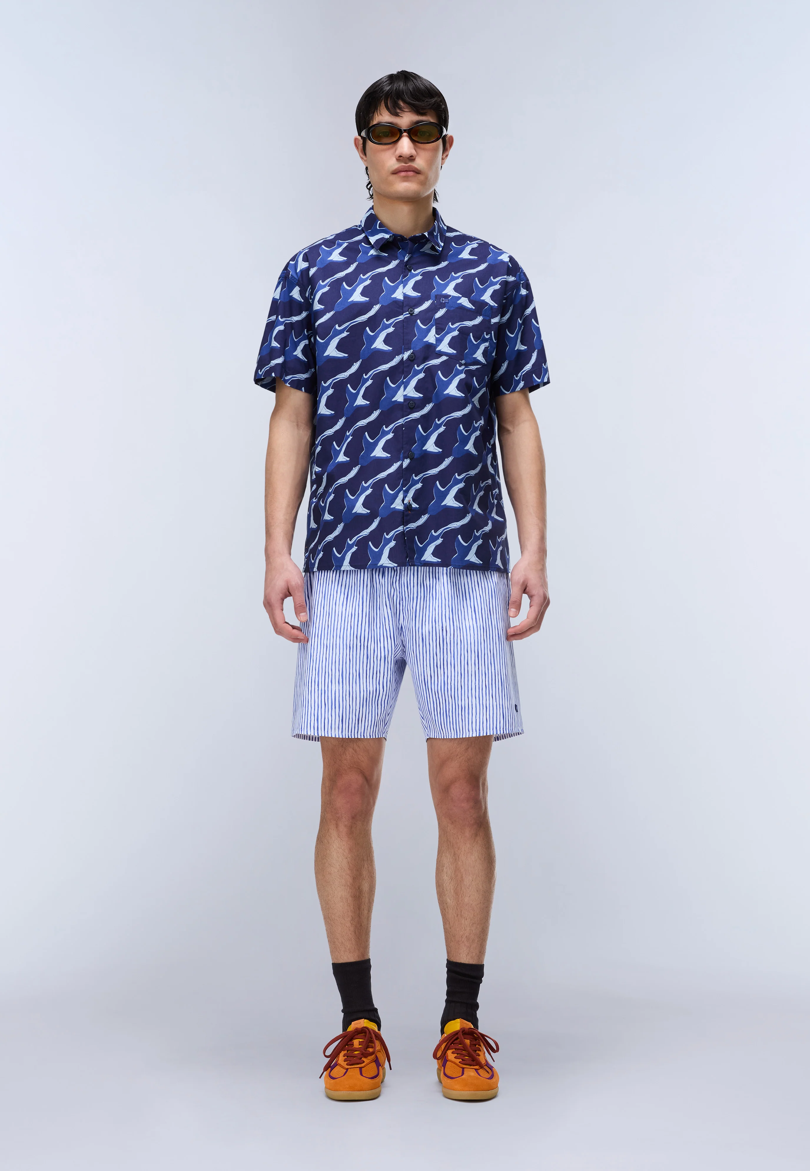 Elior Print Short Sleeve Shirt - Image 3