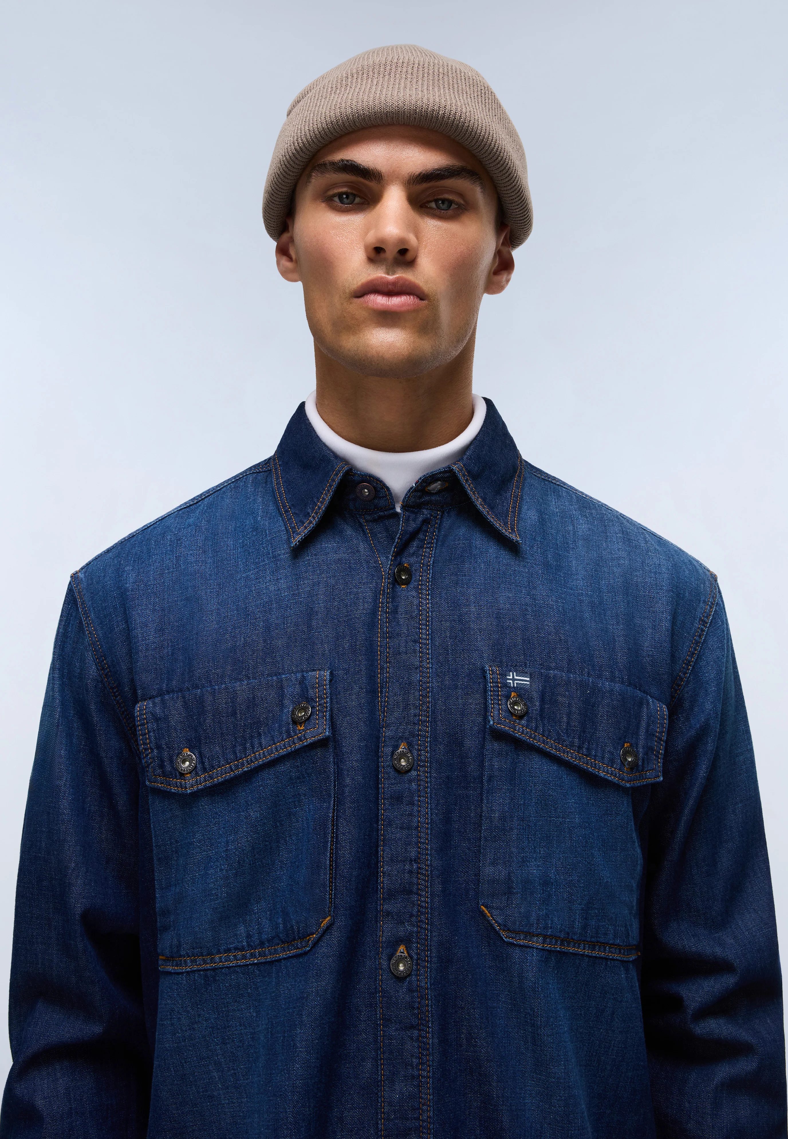 Kiene Denim Long Sleeve Shirt - Image 2