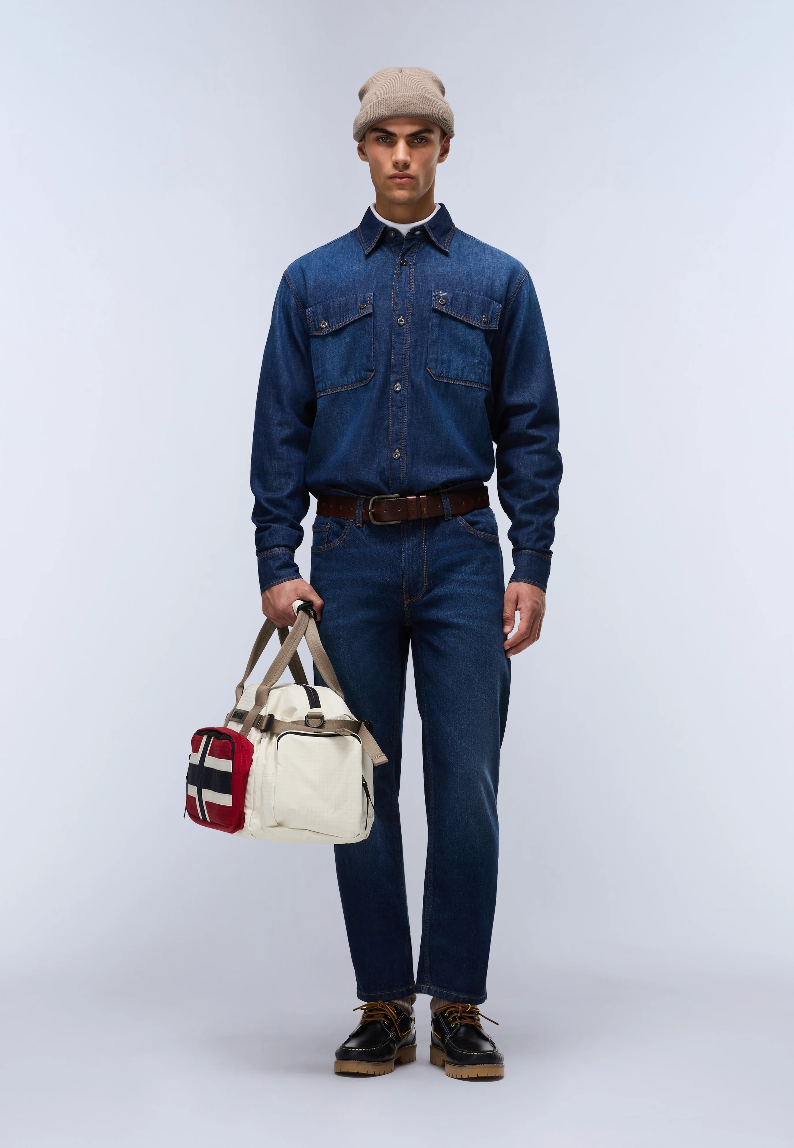 Kiene Denim Long Sleeve Shirt - Image 3