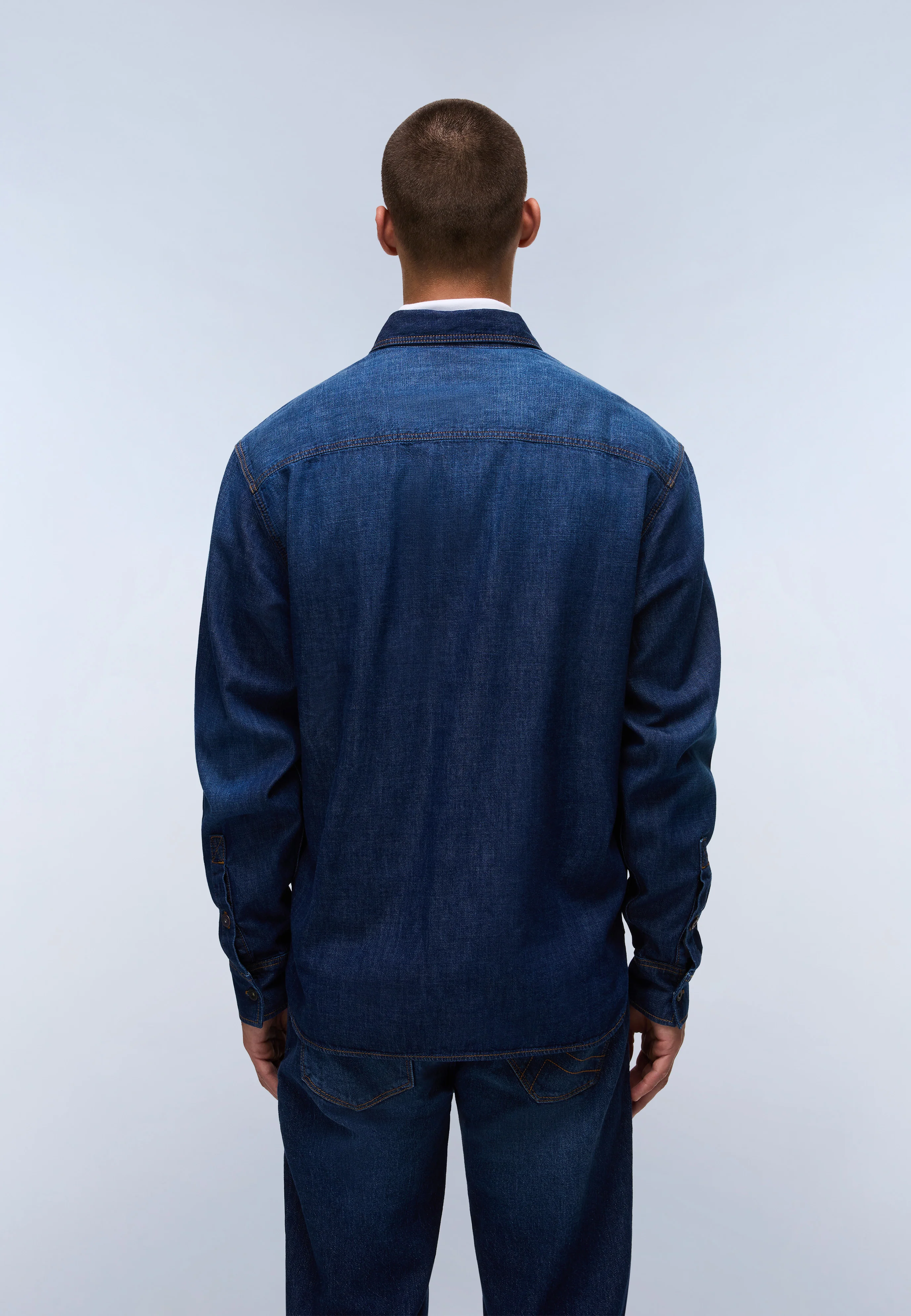 Kiene Denim Long Sleeve Shirt - Image 6