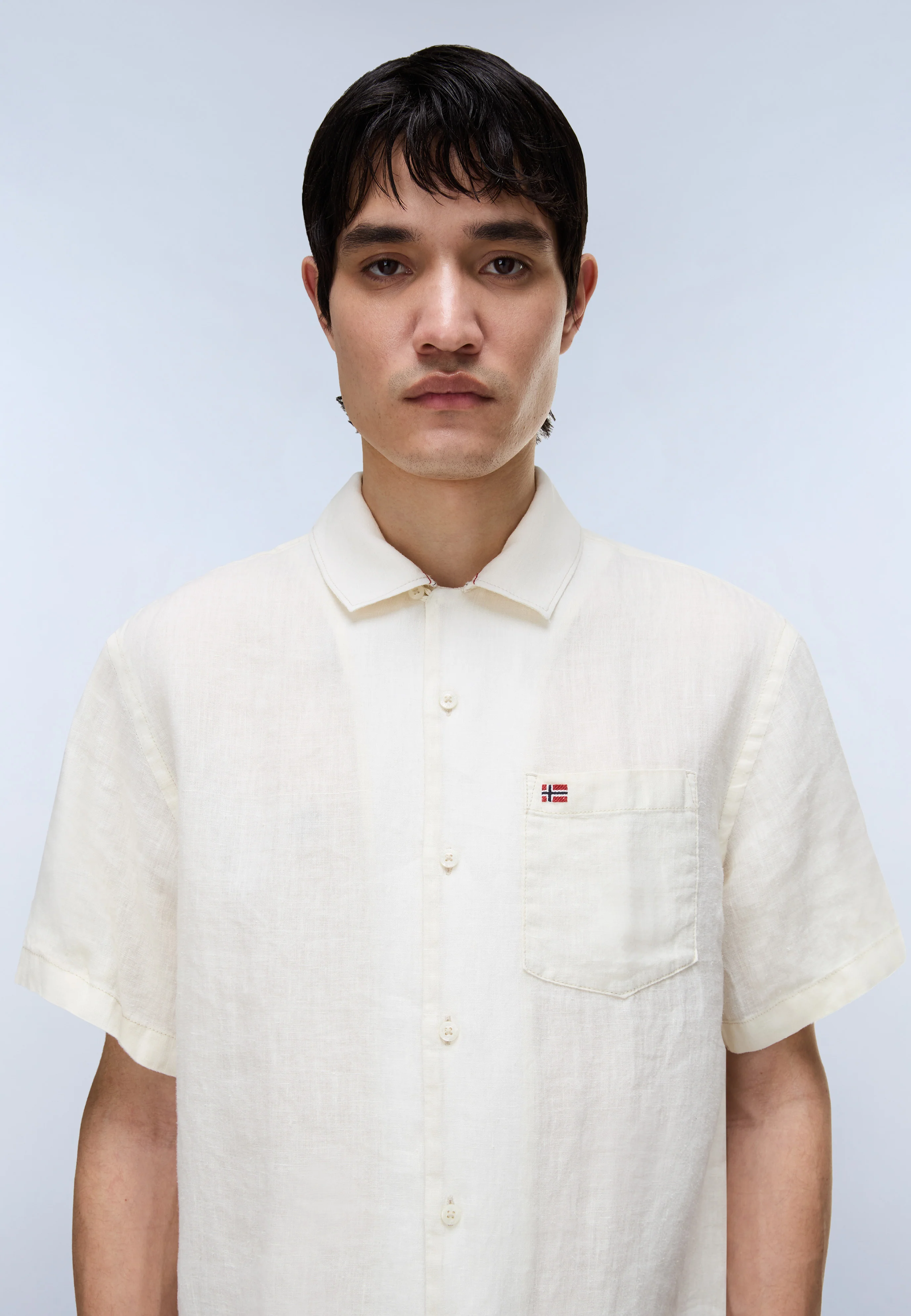 Linen Short Sleeve Shirt - Image 2