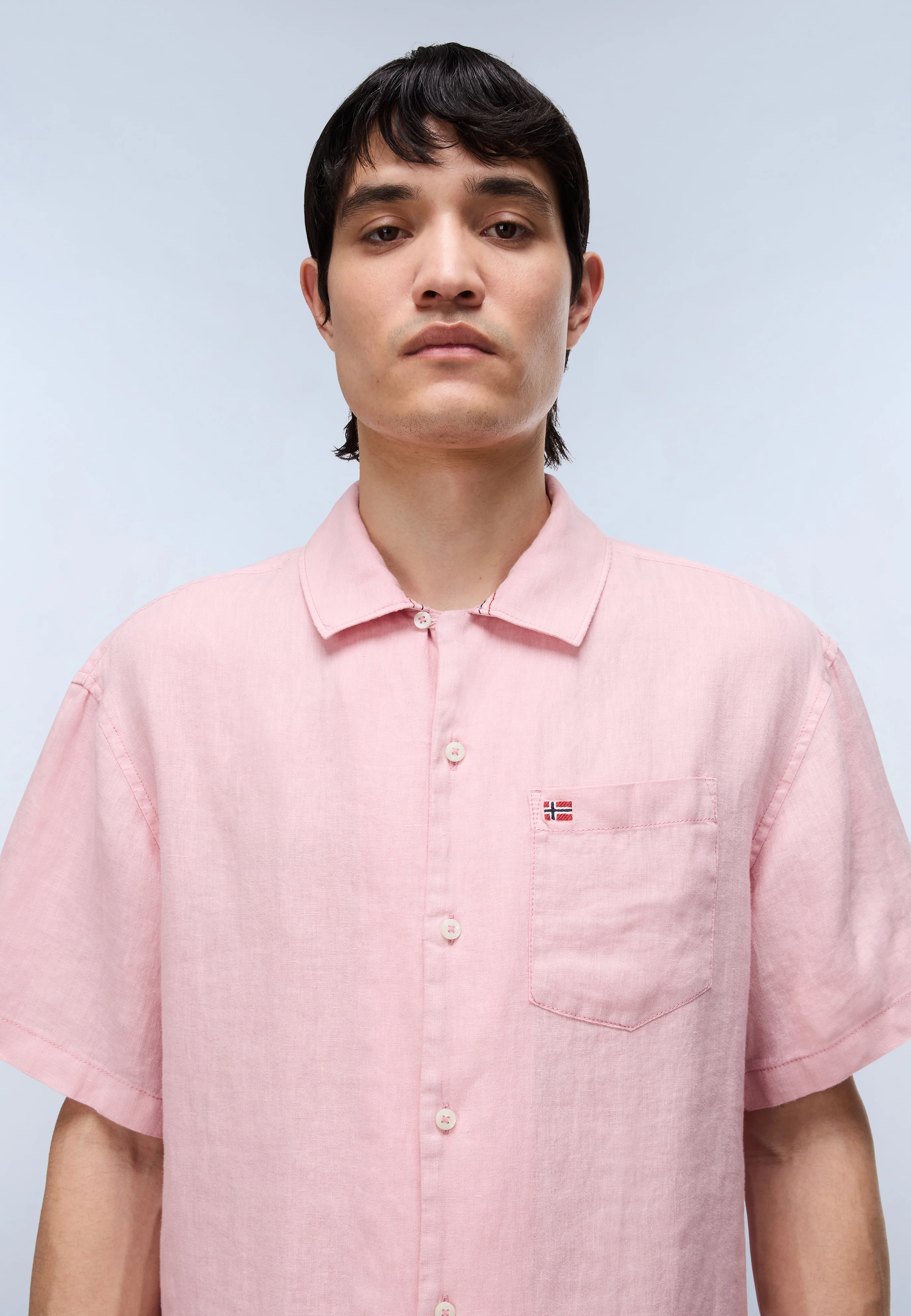 Linen Short Sleeve Shirt - Image 2