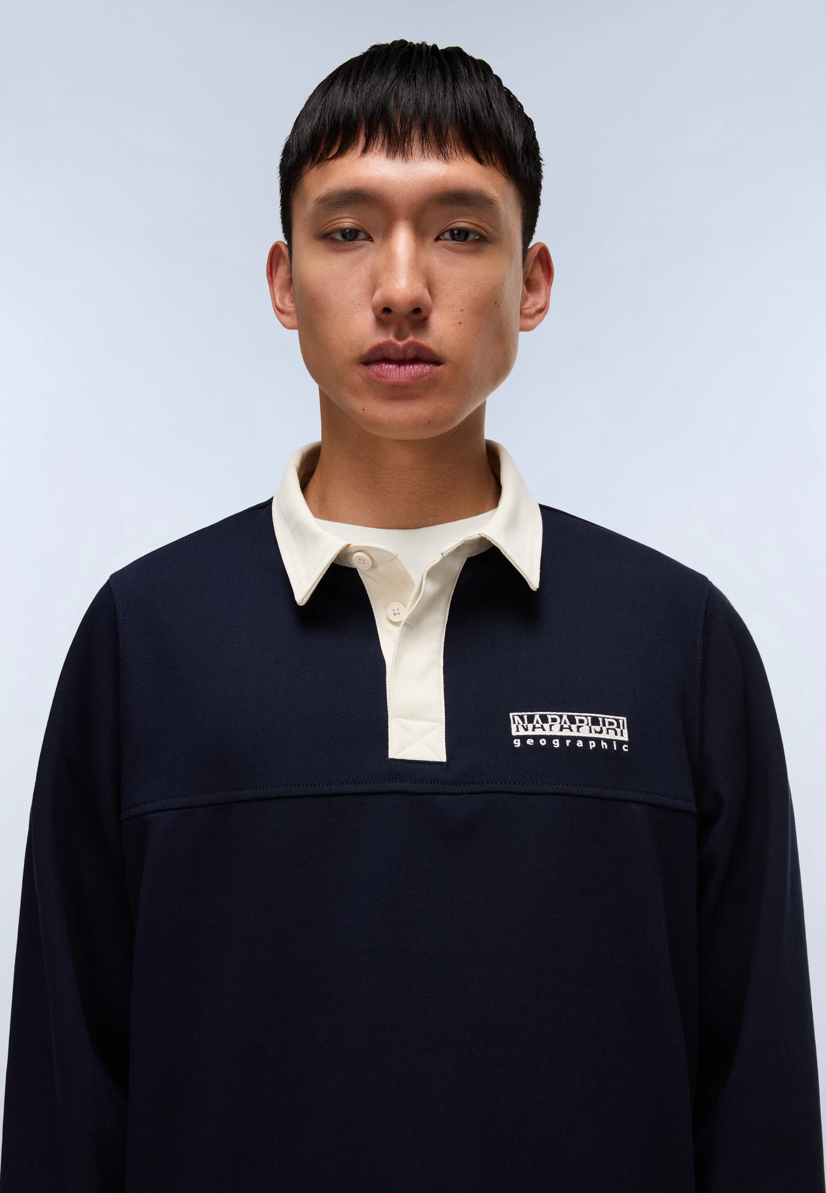 Mont Jersey Long Sleeve Polo Shirt - Image 2