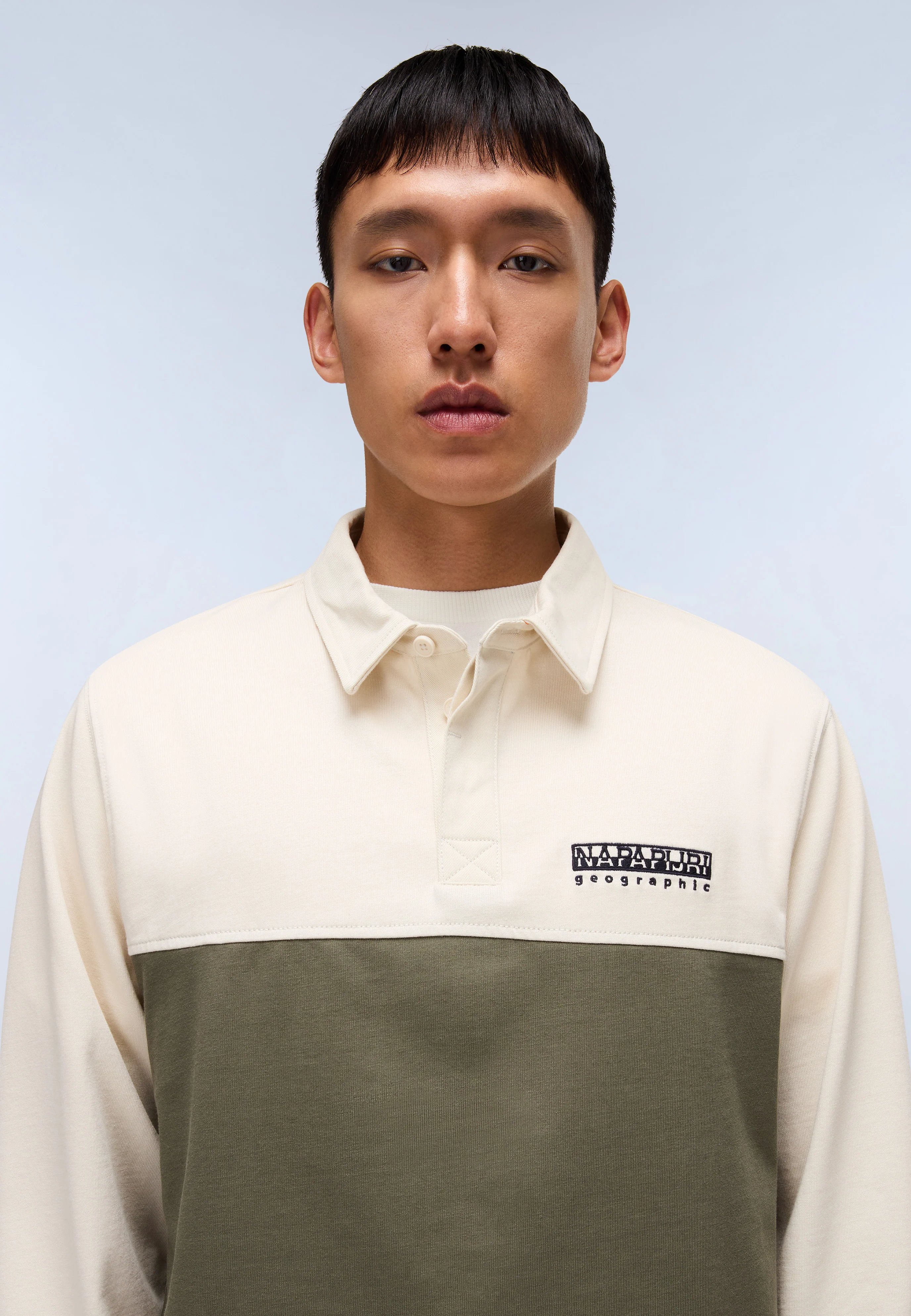 Mont Jersey Long Sleeve Polo Shirt - Image 2