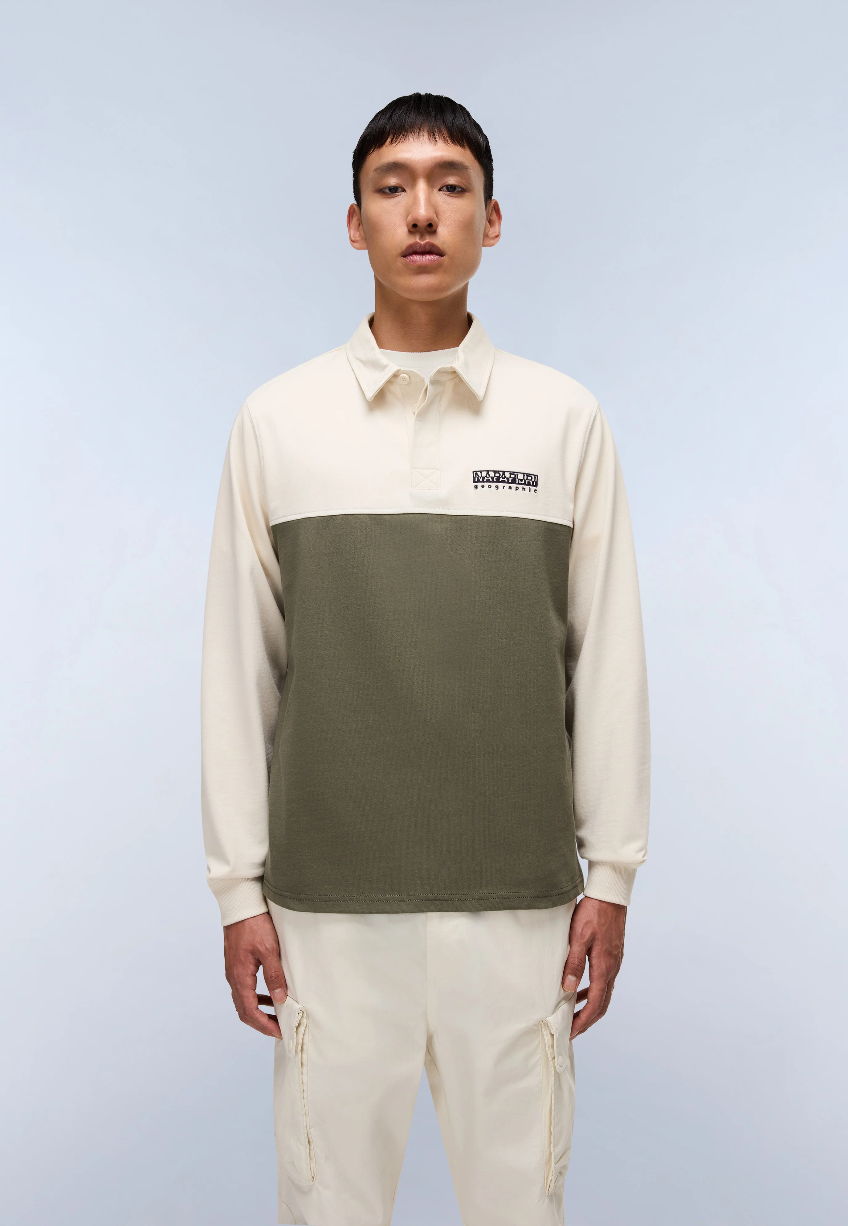 Mont Jersey Long Sleeve Polo Shirt - Image 3