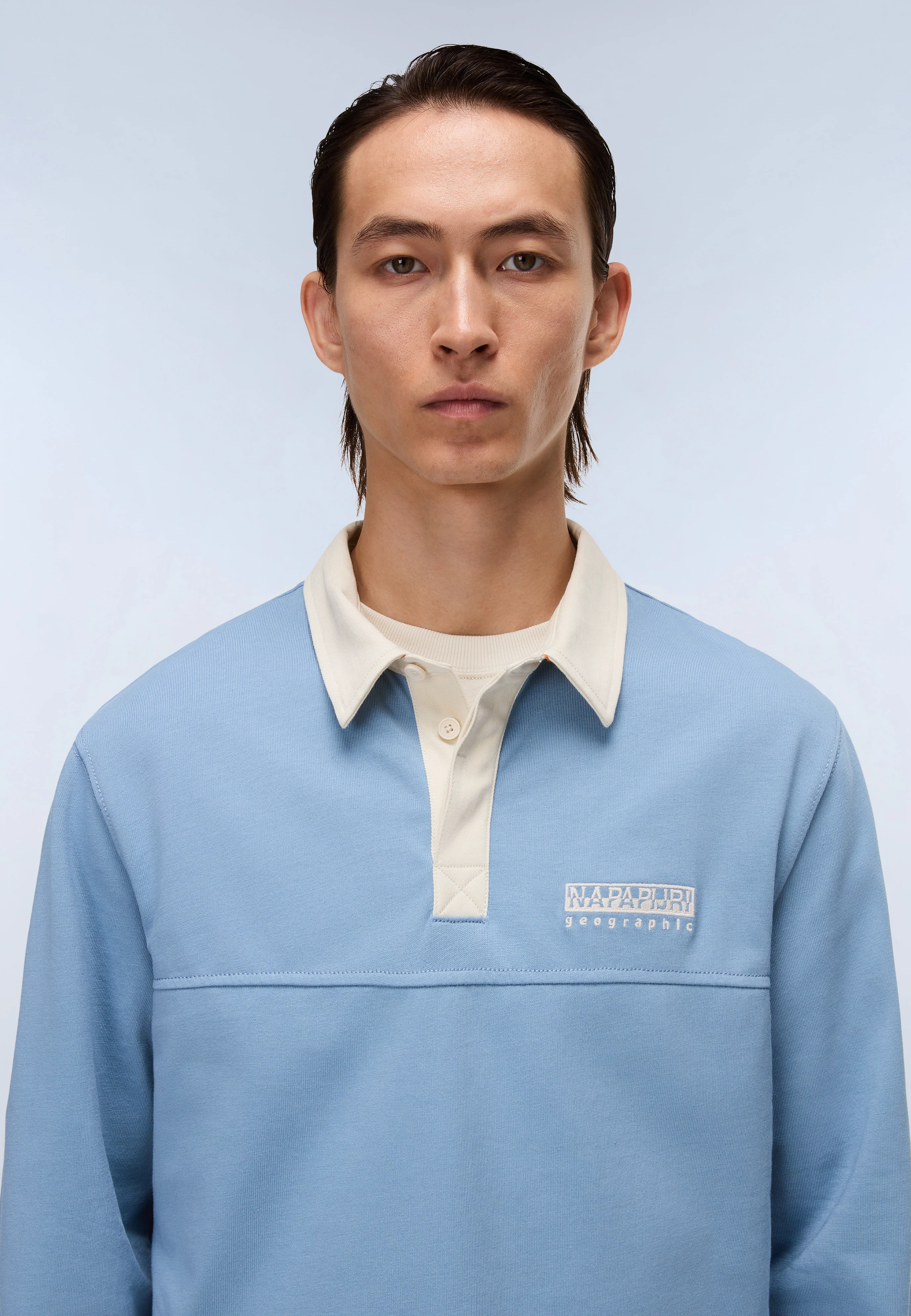 Mont Jersey Long Sleeve Polo Shirt - Image 2