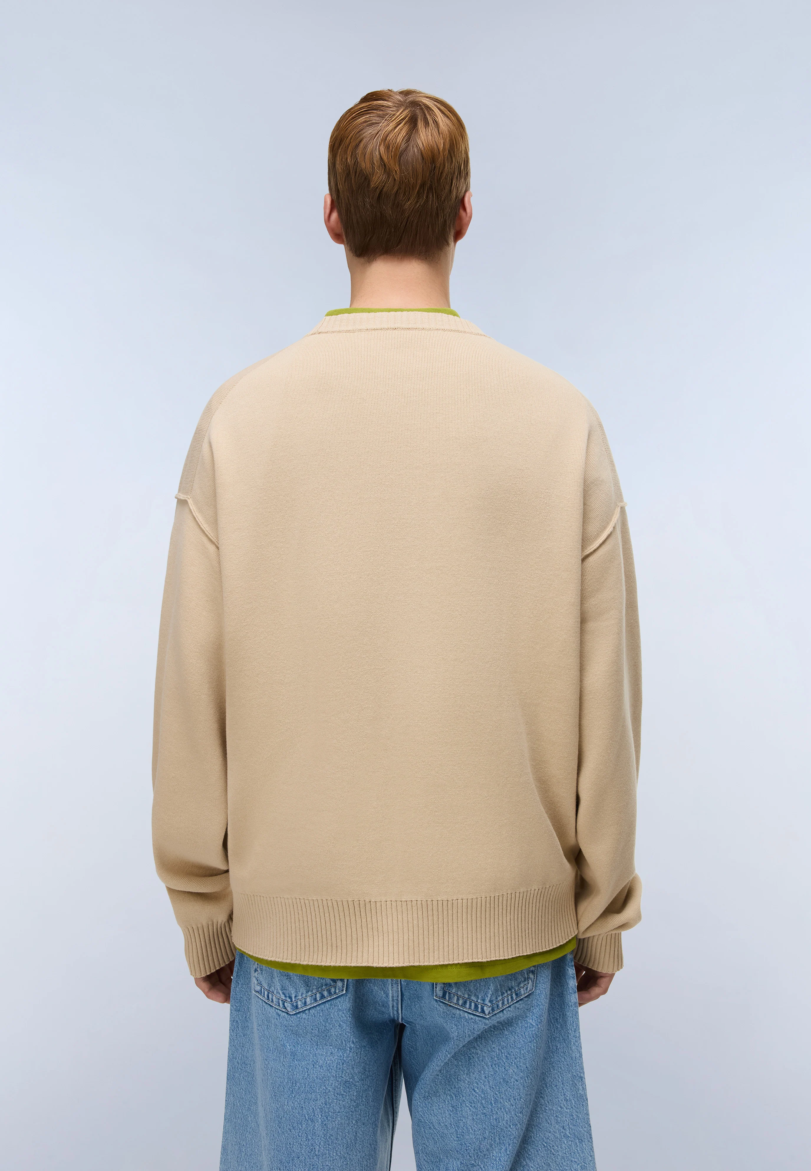 Optical Crew Neck Jumper - Image 5