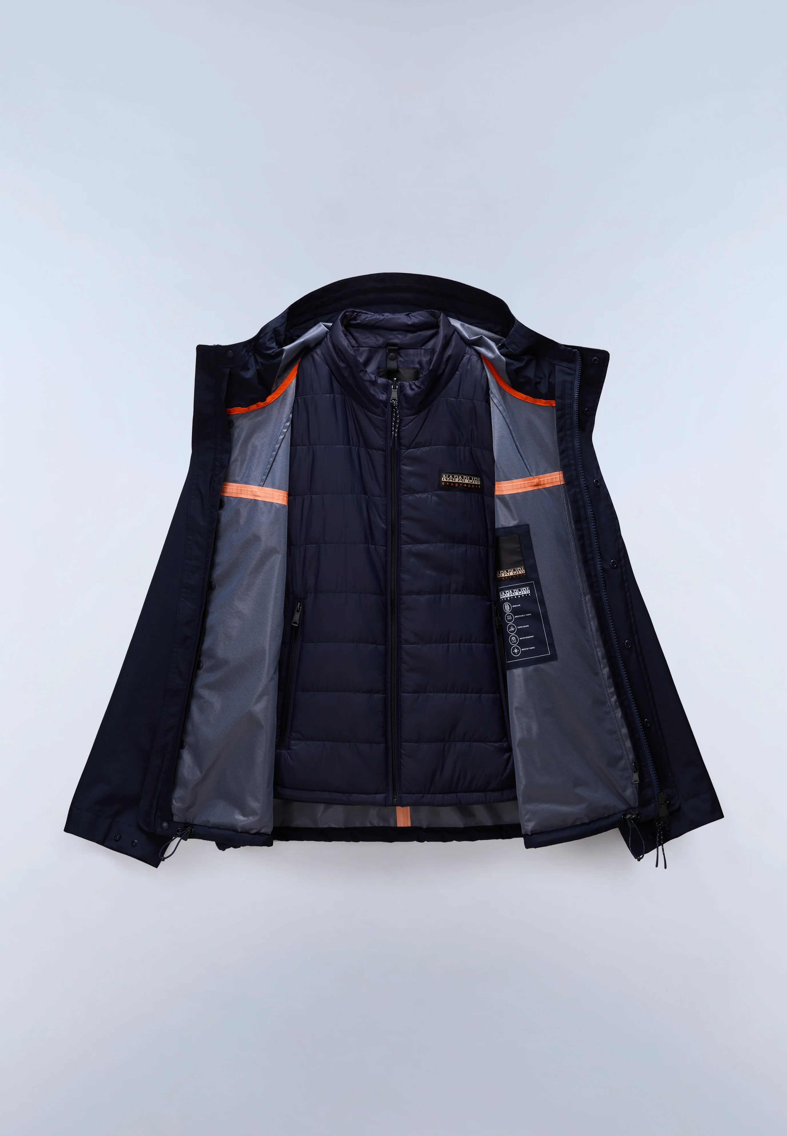 Pilloz Short Parka Jacket 3-in-1 - Image 13
