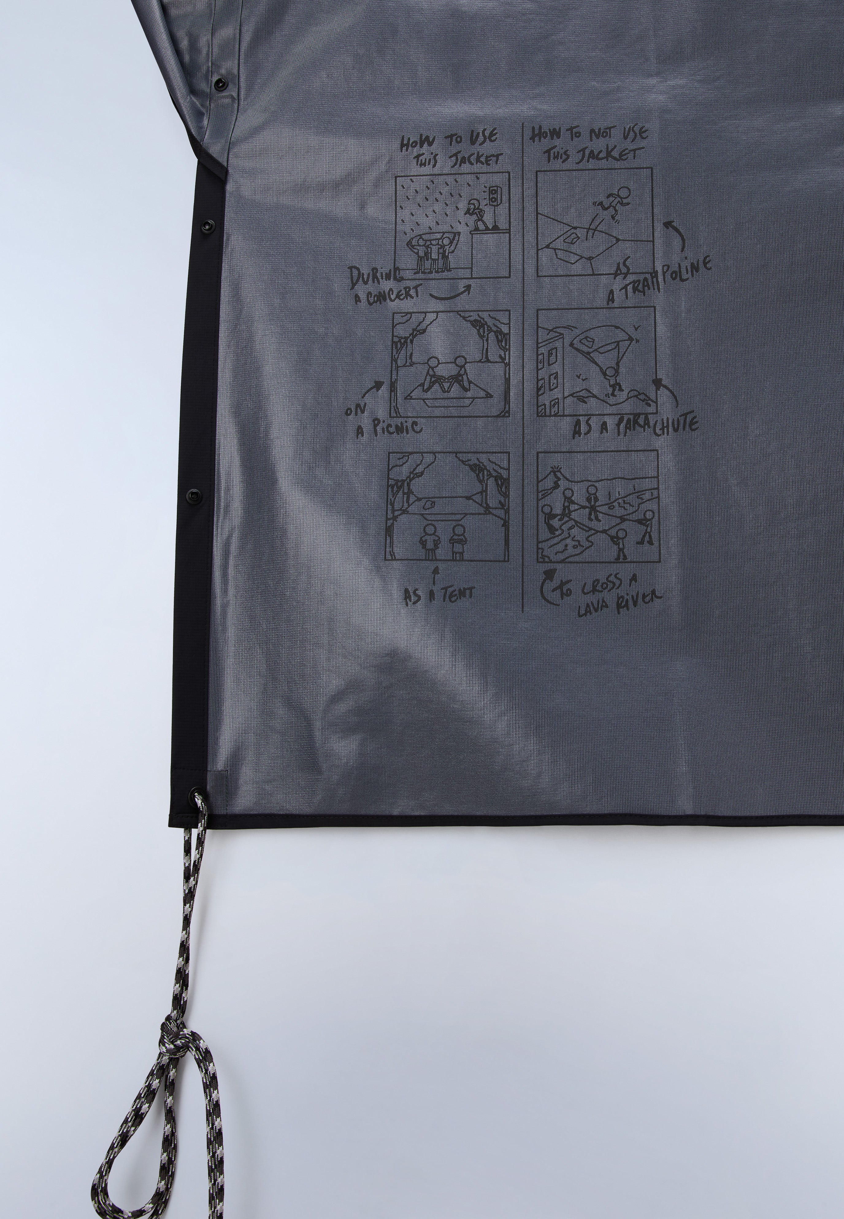 Raincape Anorak Jacket - Image 10