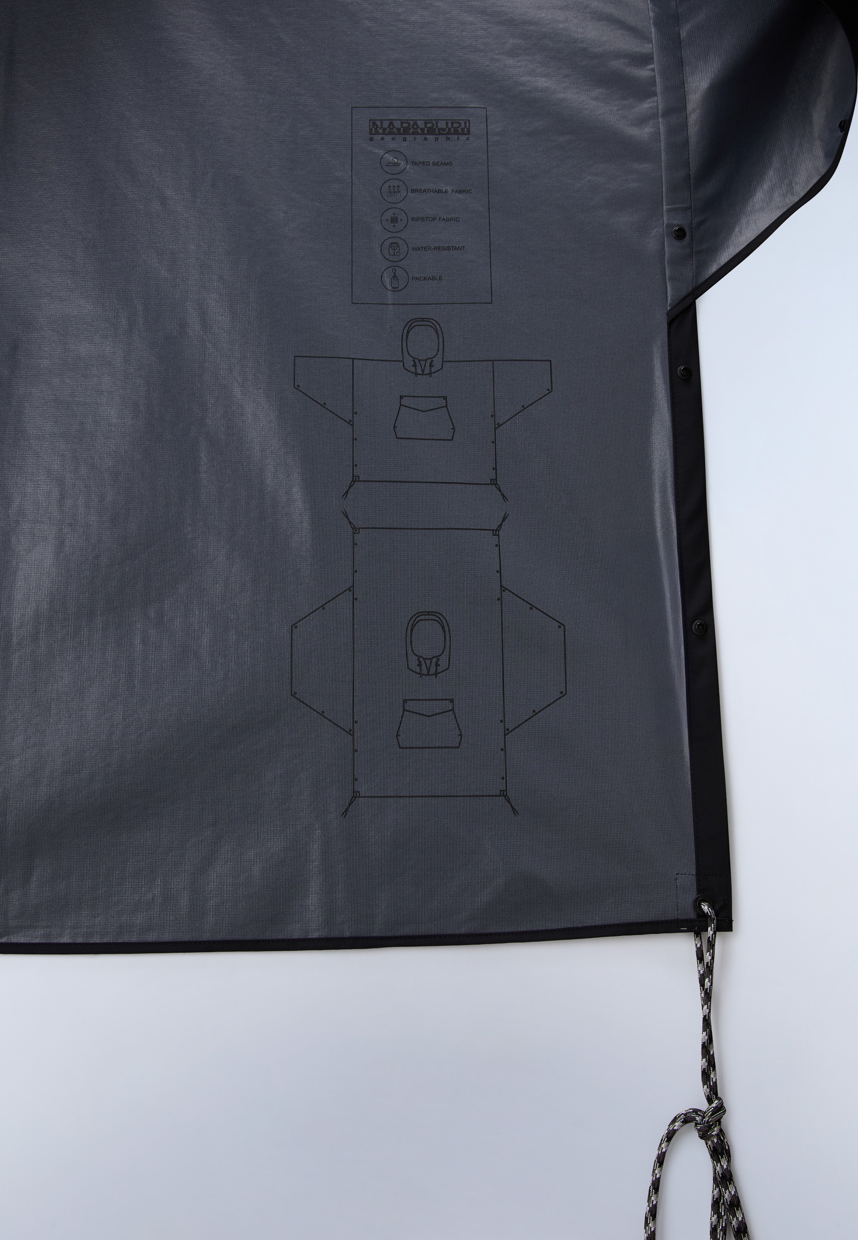 Raincape Anorak Jacket - Image 9