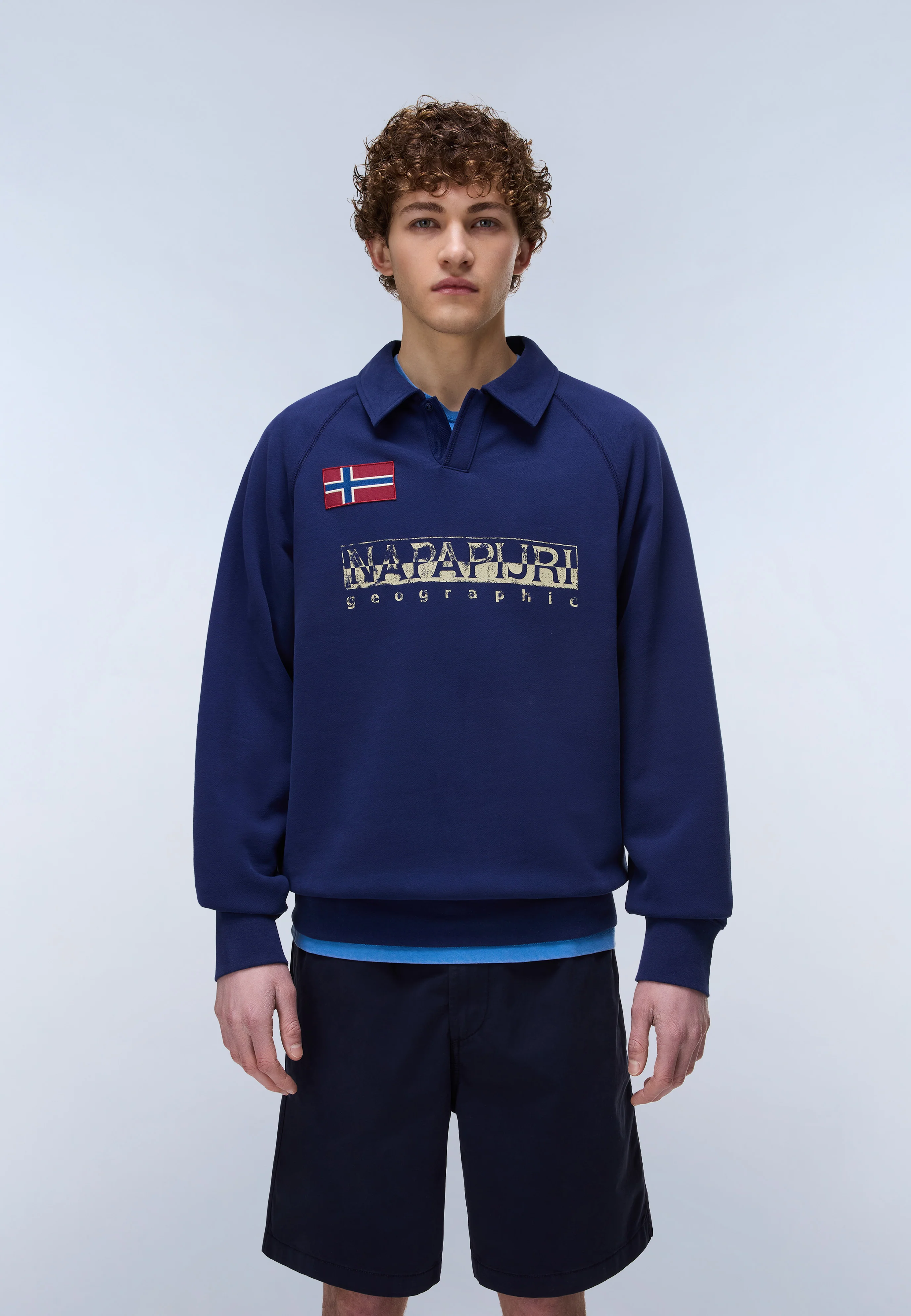 Reflect Polo French Terry Sweatshirt - Image 4