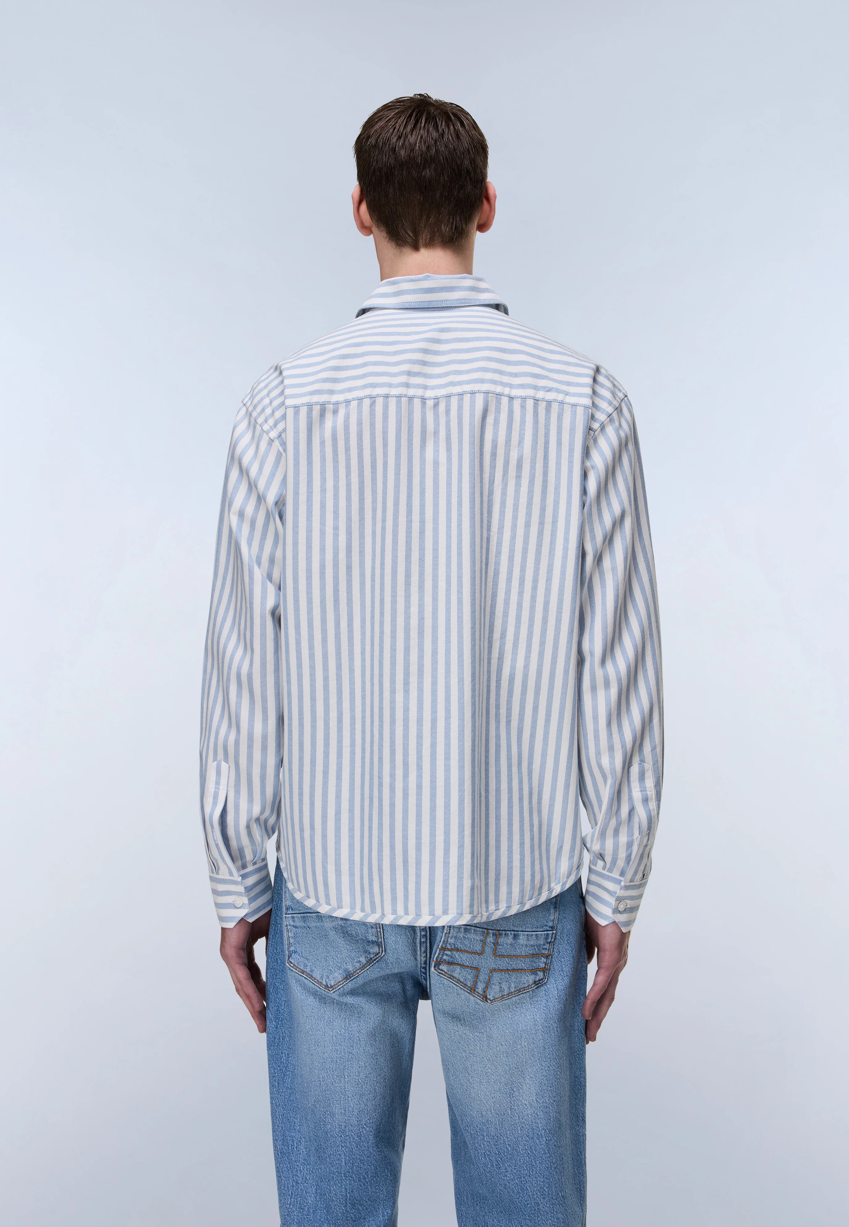 Terra Long Sleeve Oxford Cotton Shirt - Image 5