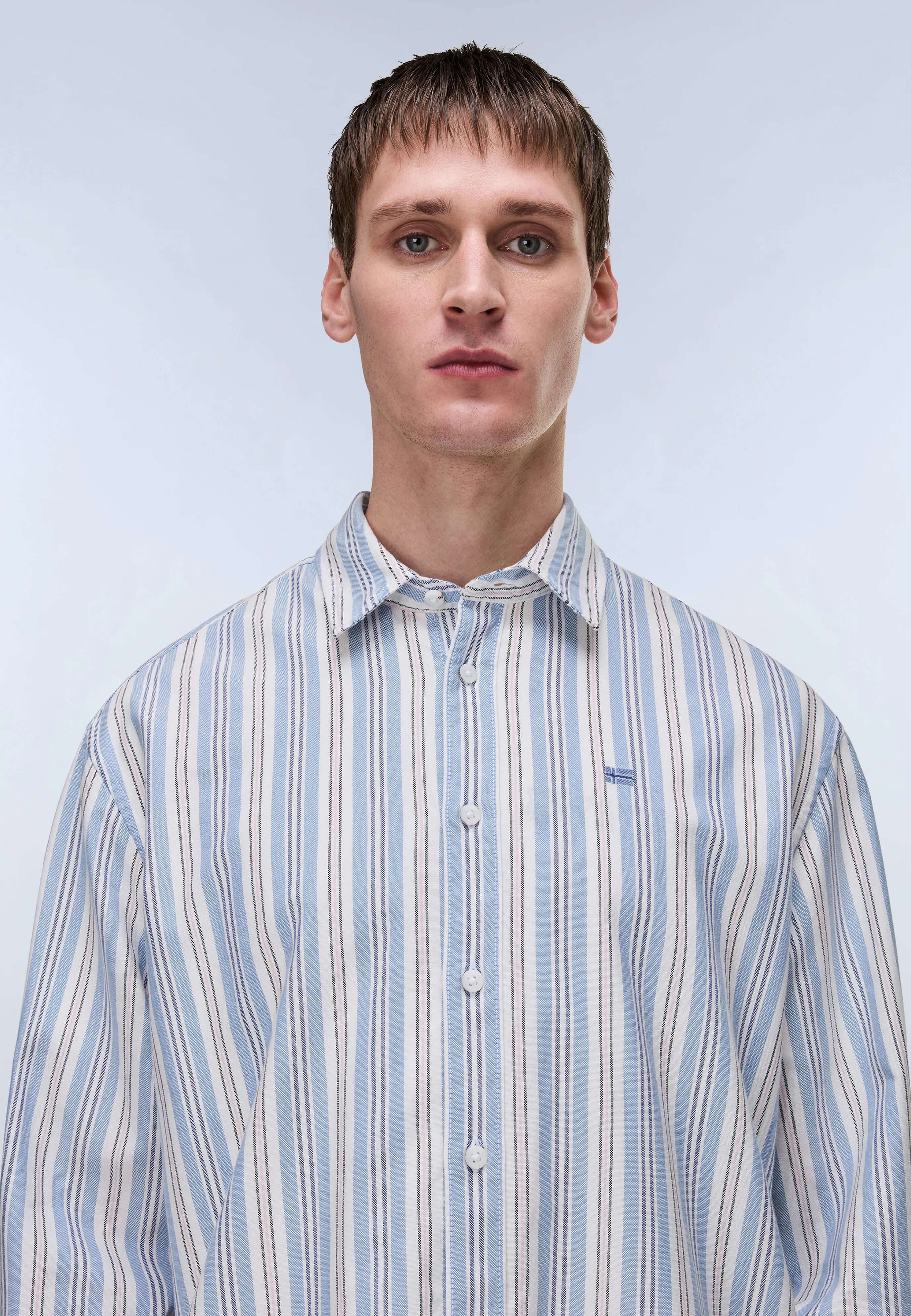 Terra Long Sleeve Oxford Cotton Shirt - Image 2