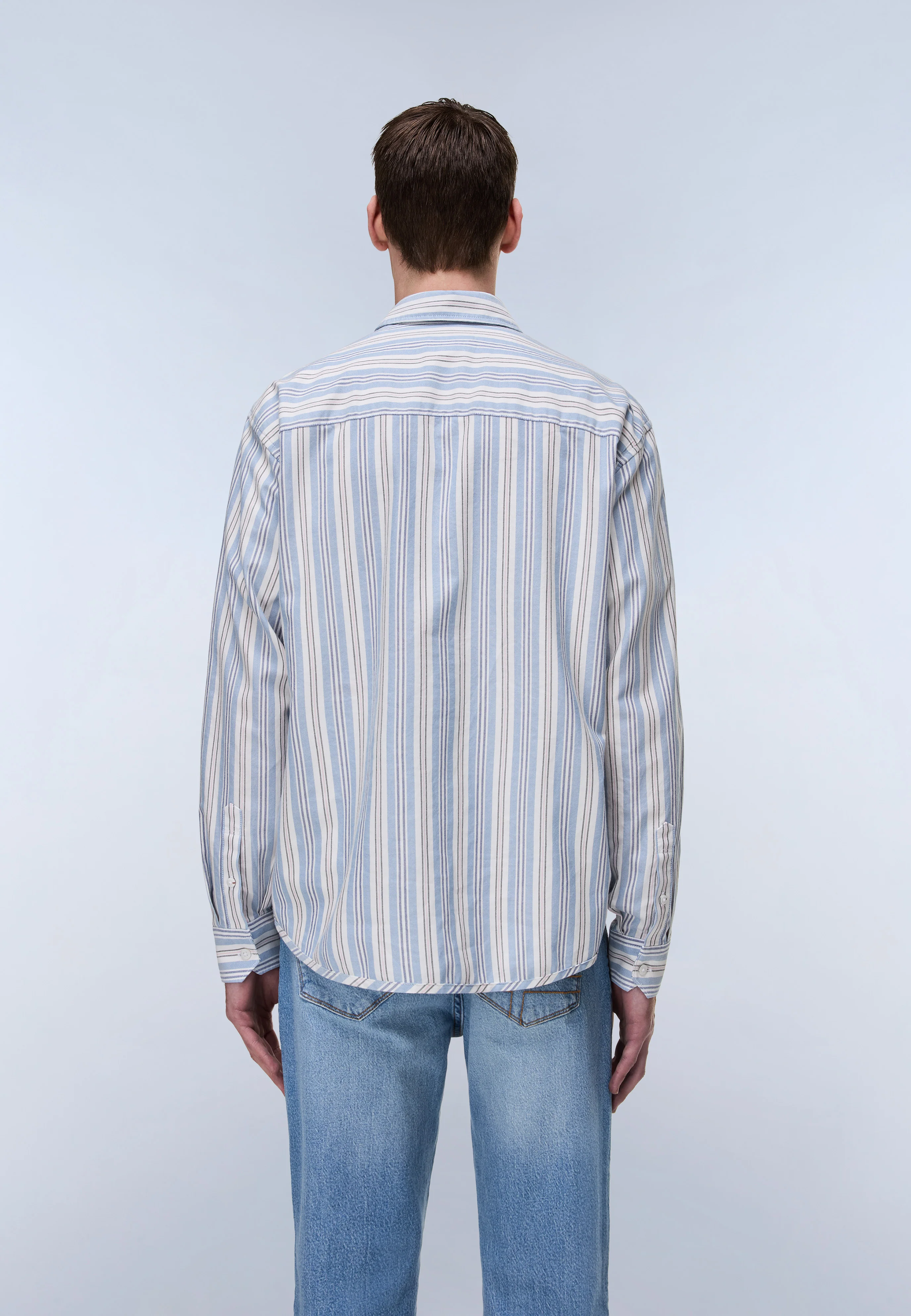 Terra Long Sleeve Oxford Cotton Shirt - Image 5