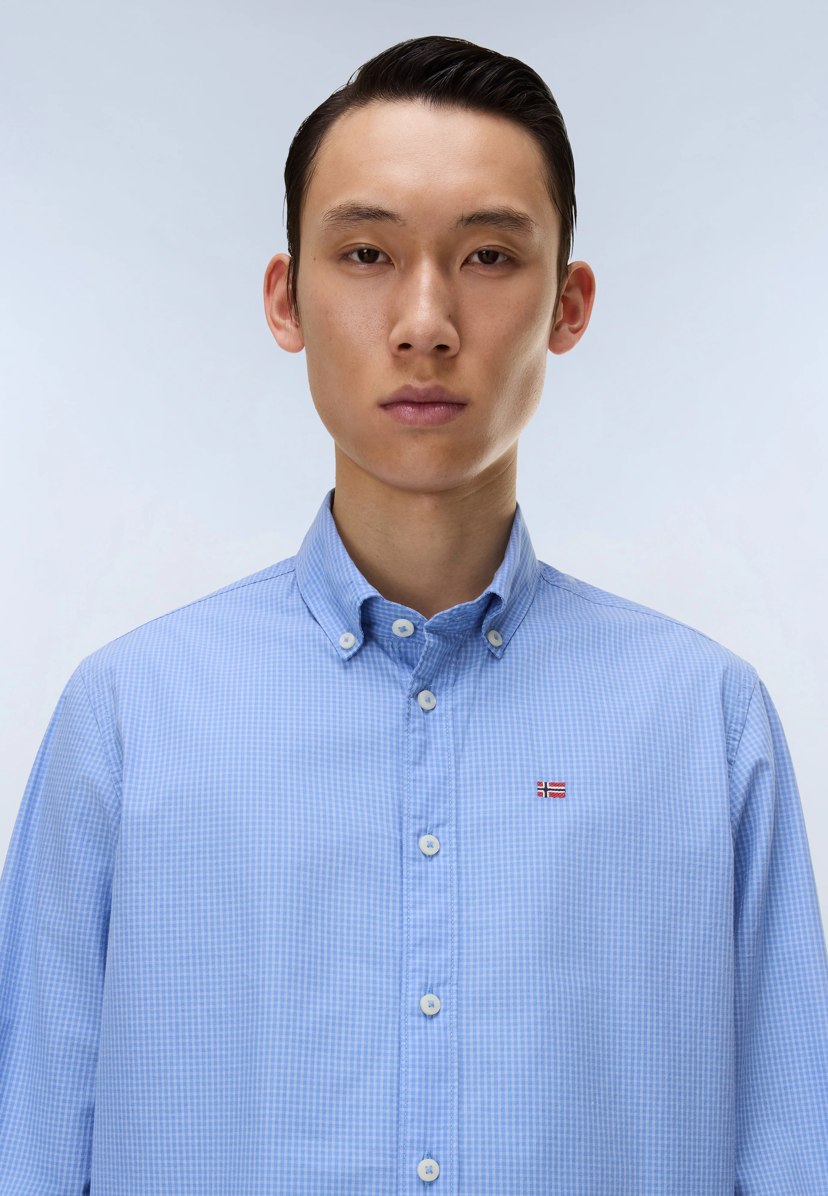 Terra Long Sleeve Poplin Cotton Shirt - Image 2